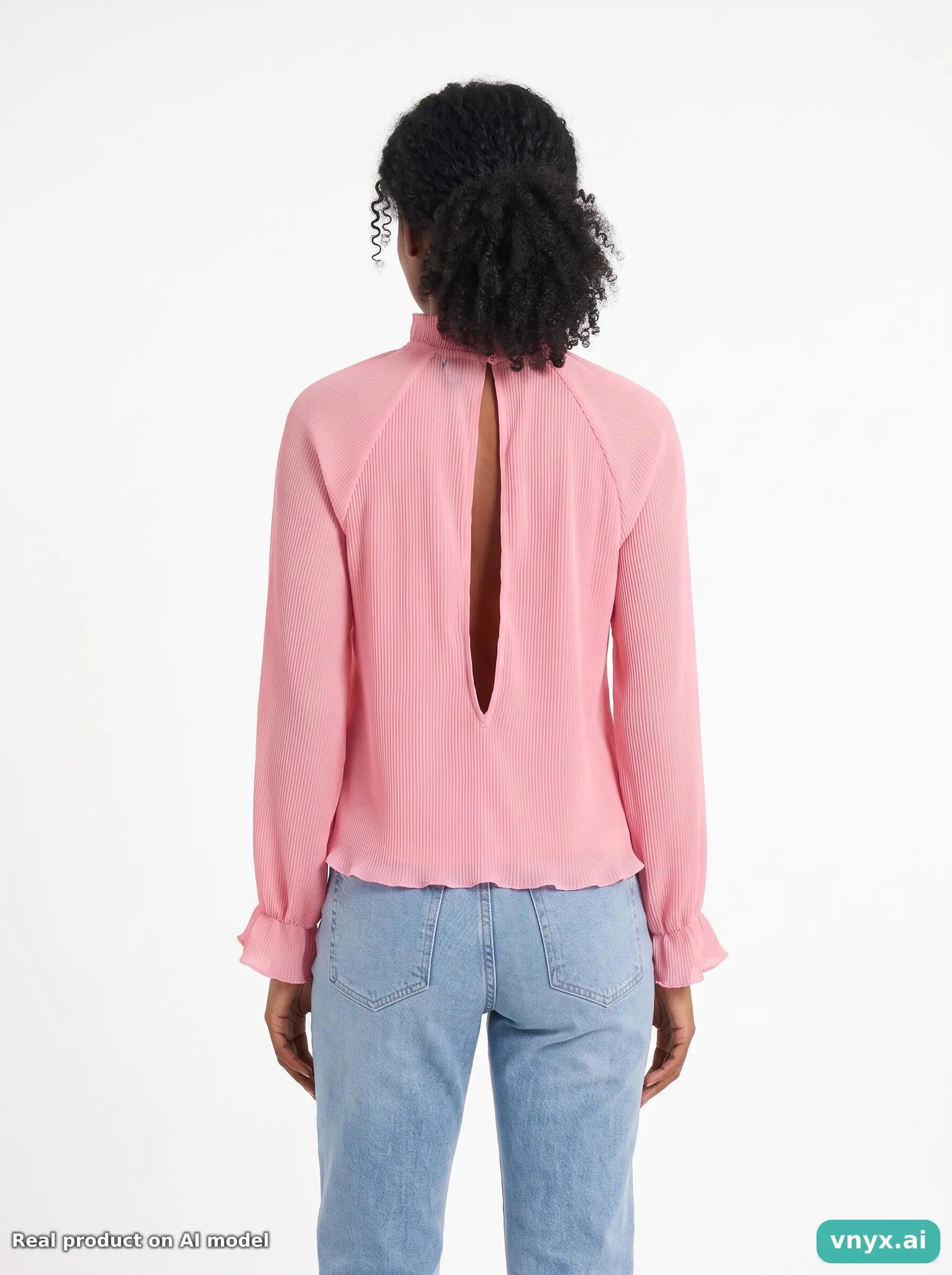 Second Life - VERO MODA Pink Blouse Women M 2/5