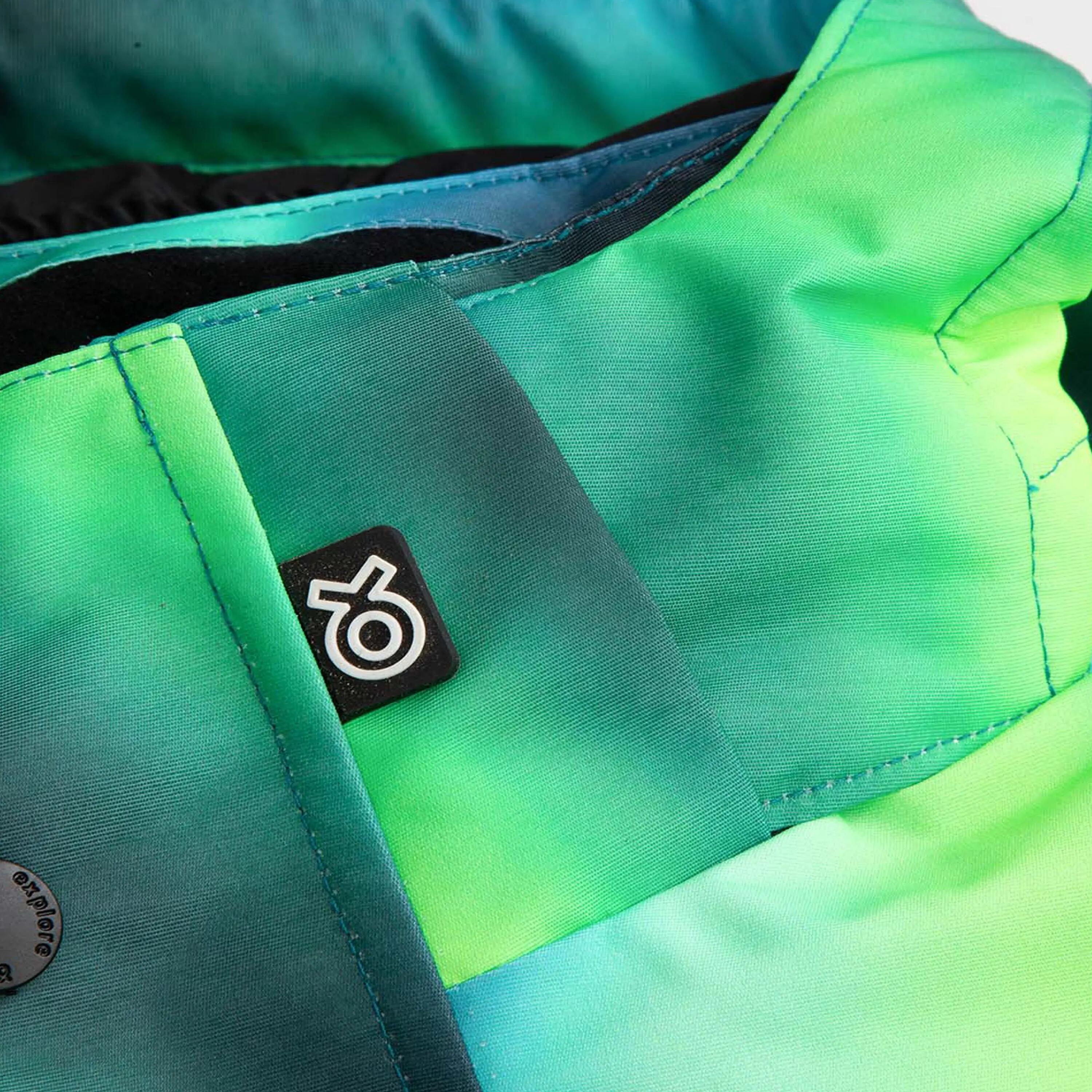 Geïsoleerde Jongens Ski Jas Met Teflon Coating ZL6 Veelkleurig 3/7