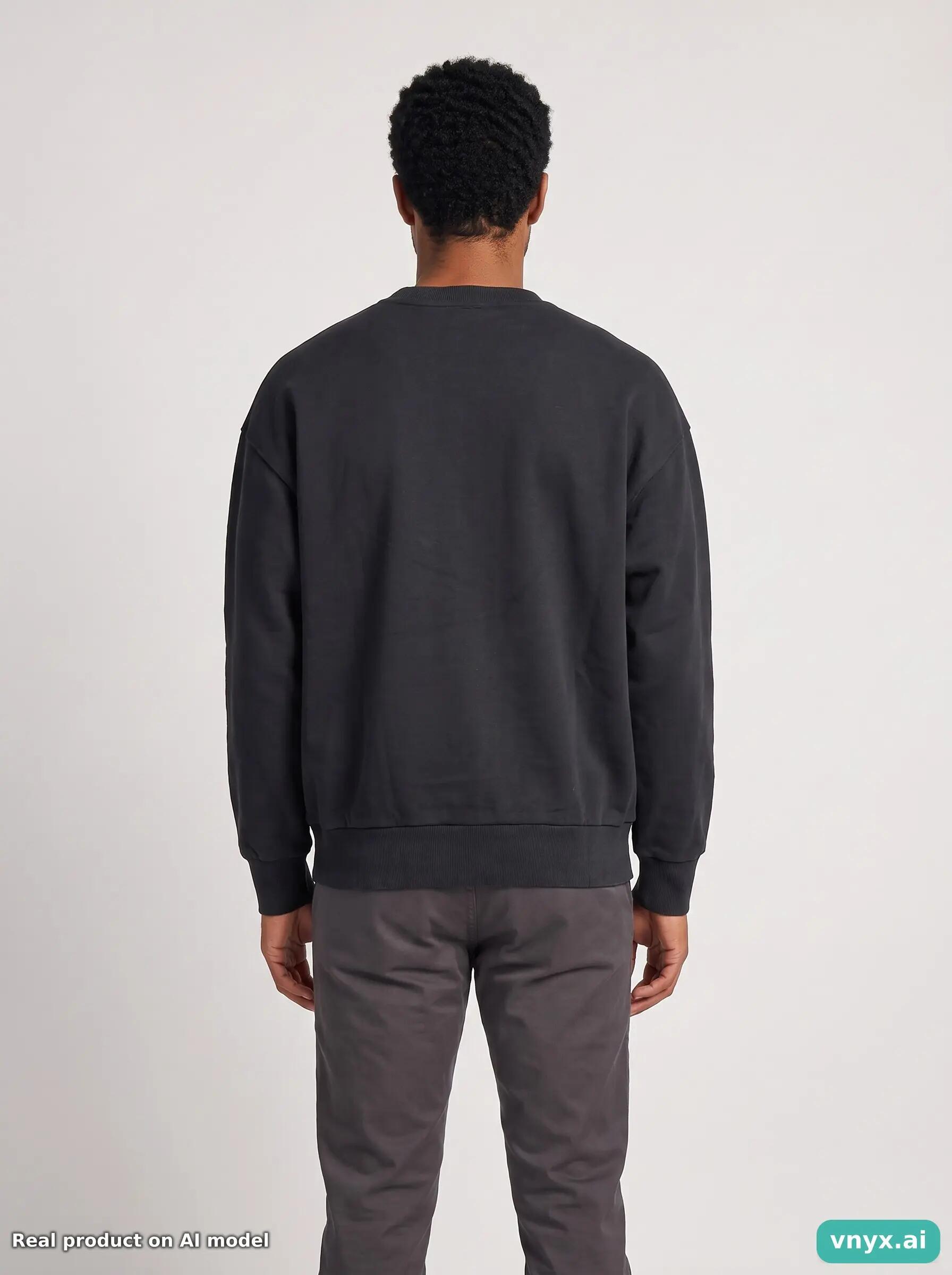Second Life - Vintage Carhartt Black Sweatshirt Men S 2/5