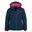 Veste d'hiver pour enfants Hemsedal XT hydrofuge bleu marine/magenta