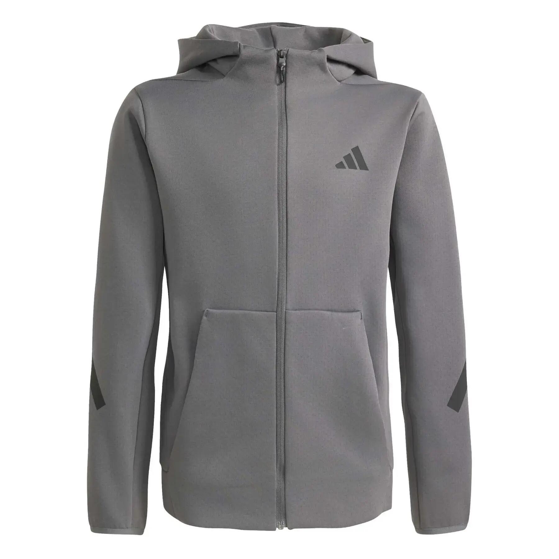 Felpa con cappuccio bambino adidas Z.N.E. 2/6
