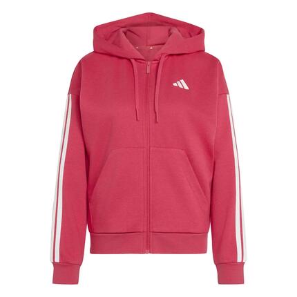 Veste de survêtement à capuche zippé femme adidas Essentials 3-Stripes