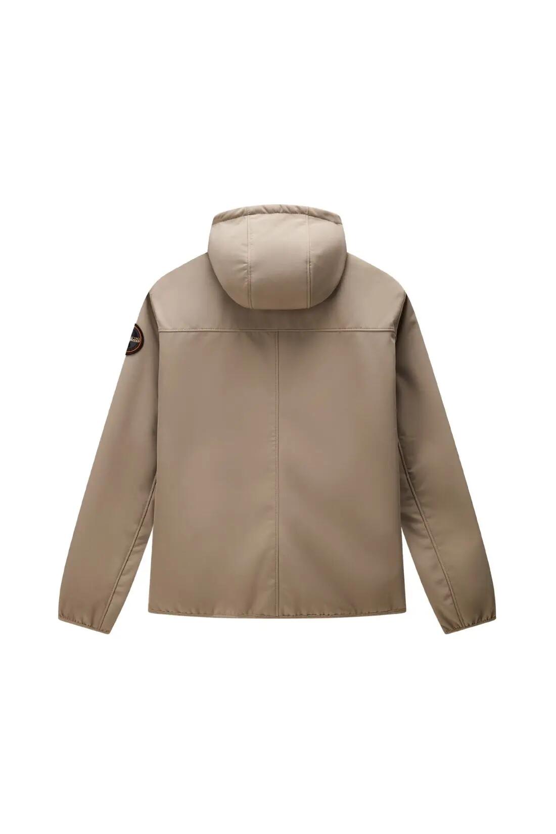 Herenjas - Asherman - Capuchon, rits - Beige 4/4