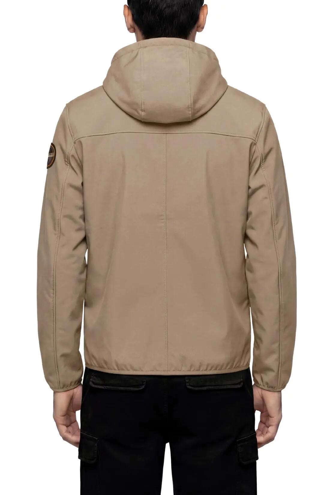 Herenjas - Asherman - Capuchon, rits - Beige 3/4