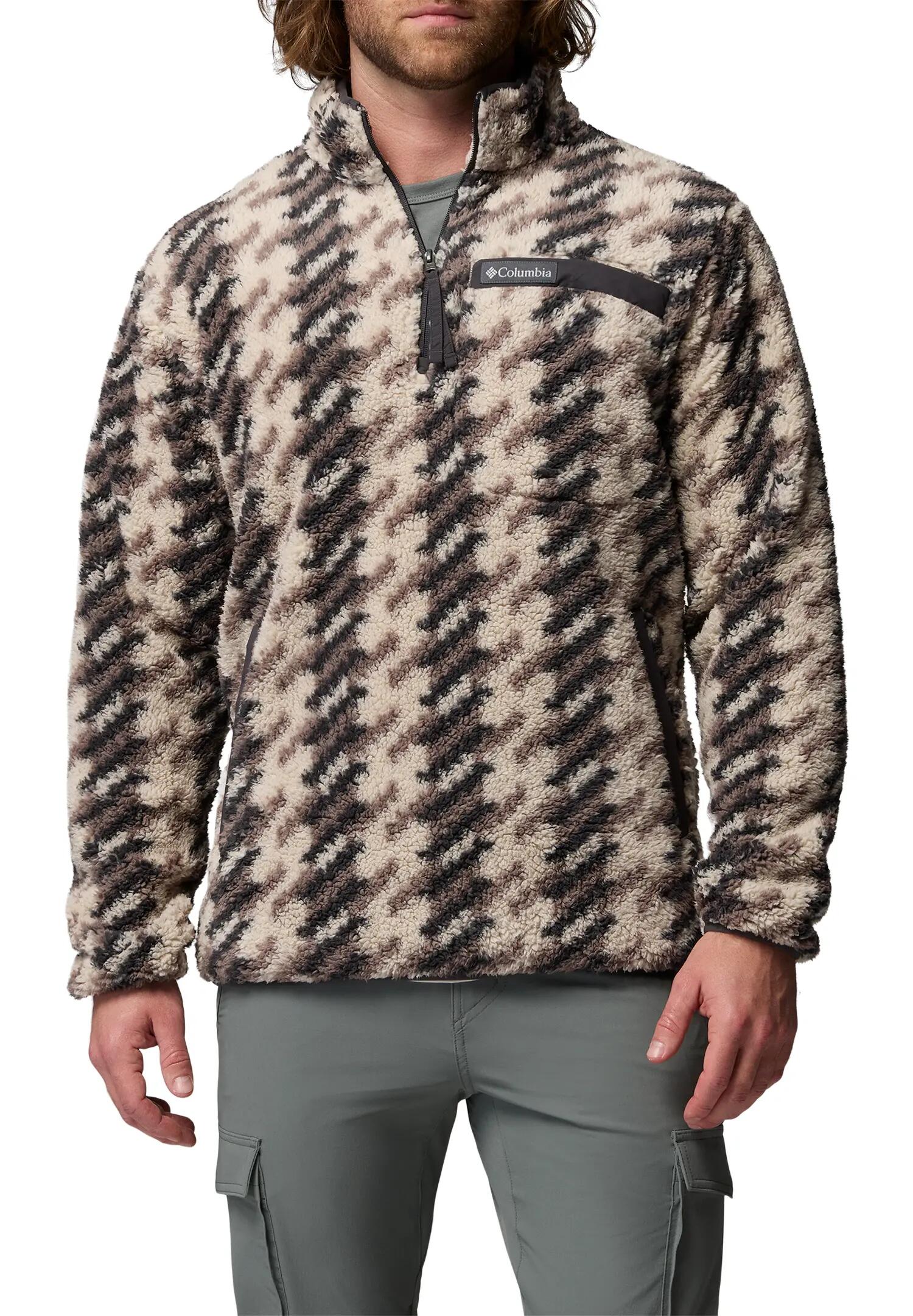 Columbia Rugged Ridge Sherpa ½ Zip Herren Fleecejacke Outdoor 2135471 beige 1/2