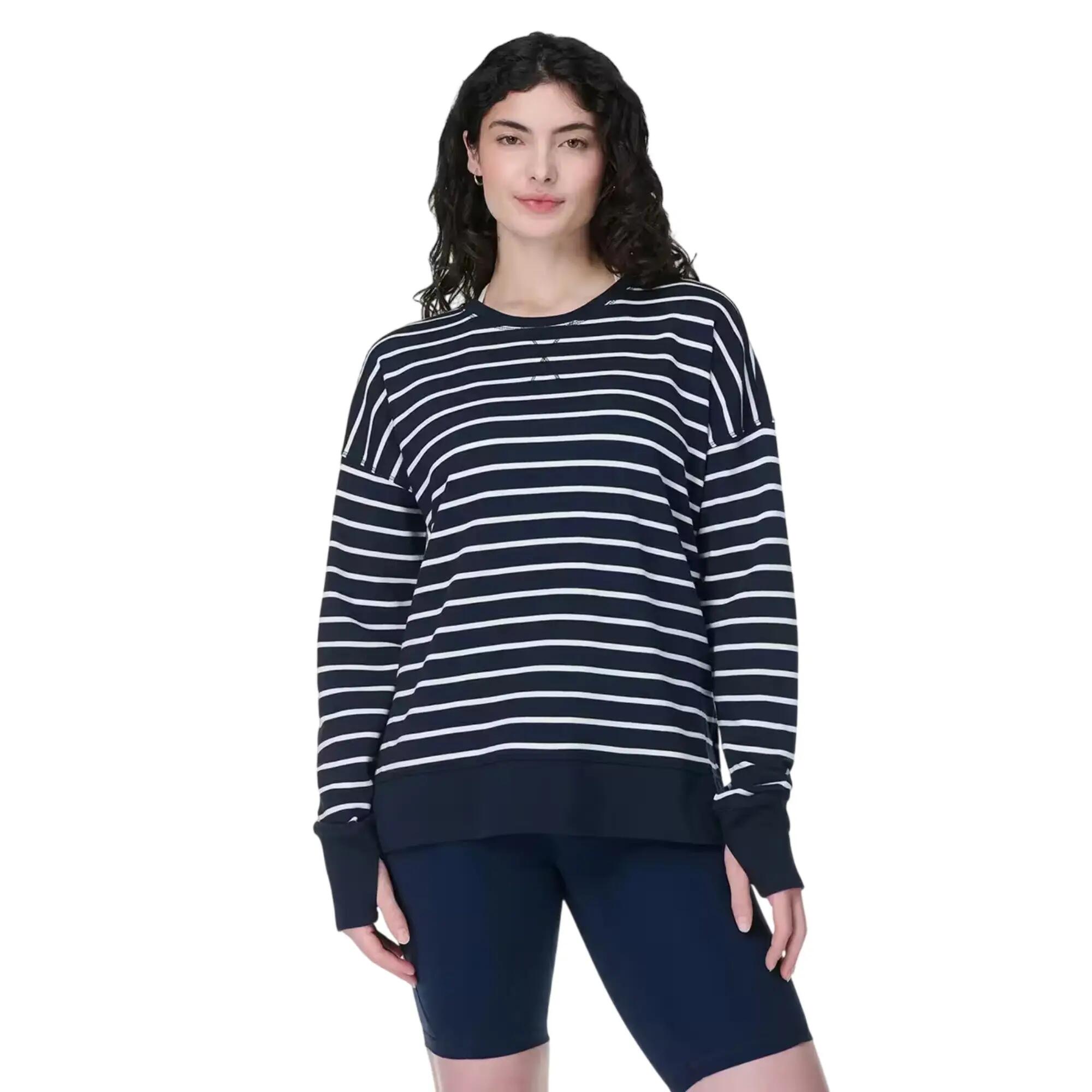 Jersey After Class Diseño de Rayas para Mujer Azul Marino 2/5