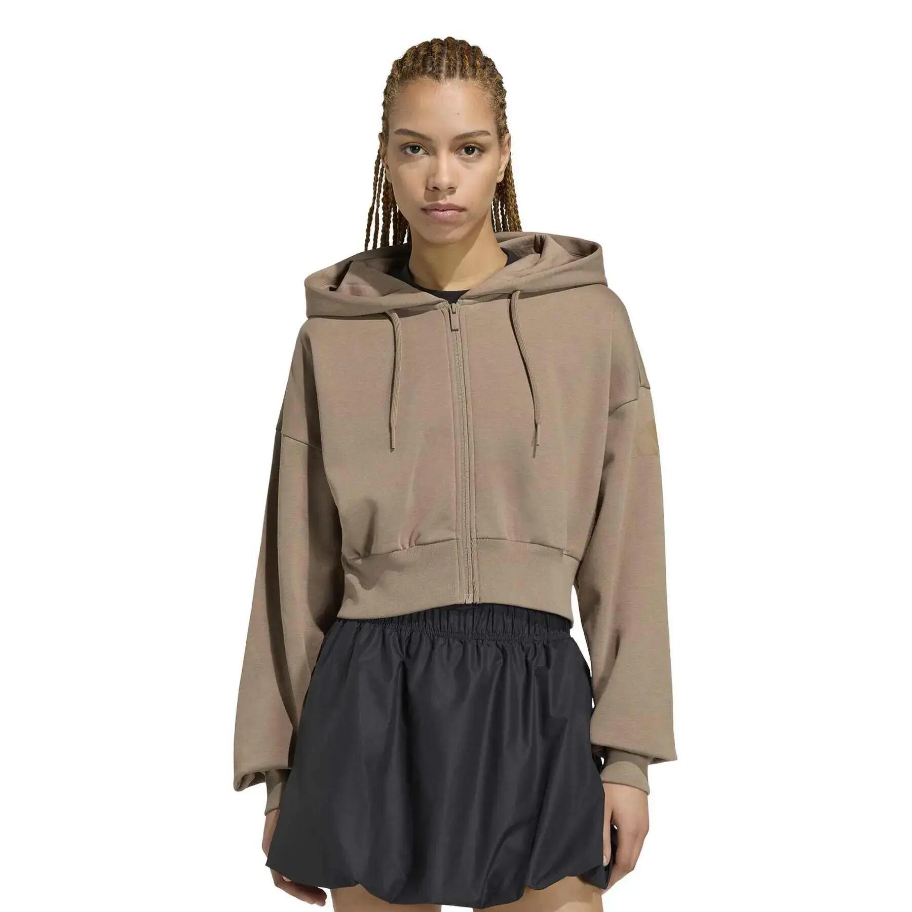 Sweatshirt à capuche femme adidas Essentials Contemporary 2/6