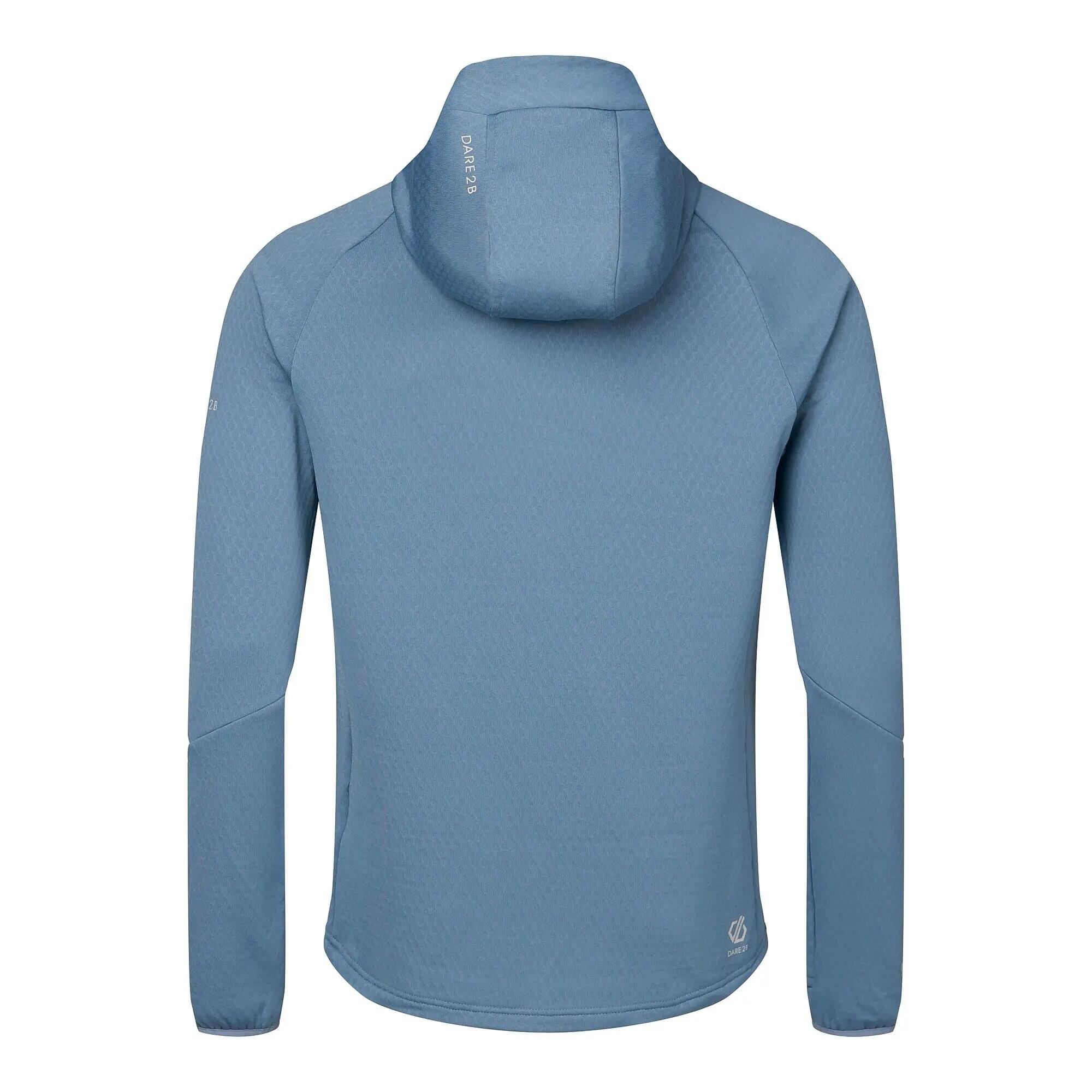 "Venture" Midlayer für , mit Kapuze, Stretch Herren Blau 3/7