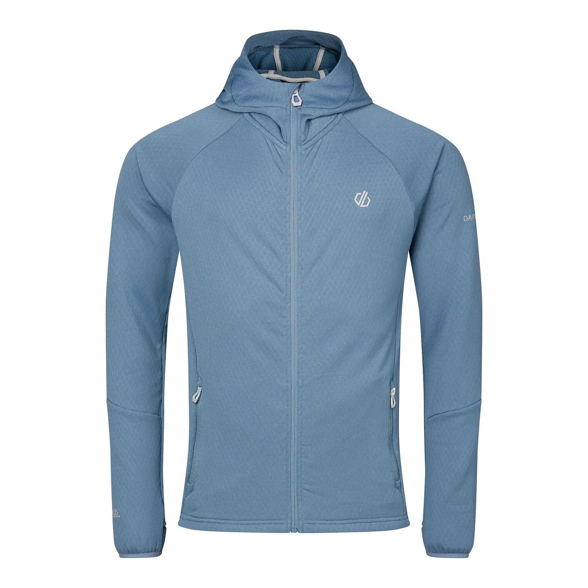 "Venture" Midlayer für , mit Kapuze, Stretch Herren Blau 2/7