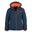 Kinder Winterjacke Hemsedal XT Wasserabweisend Mystikblau/Orange