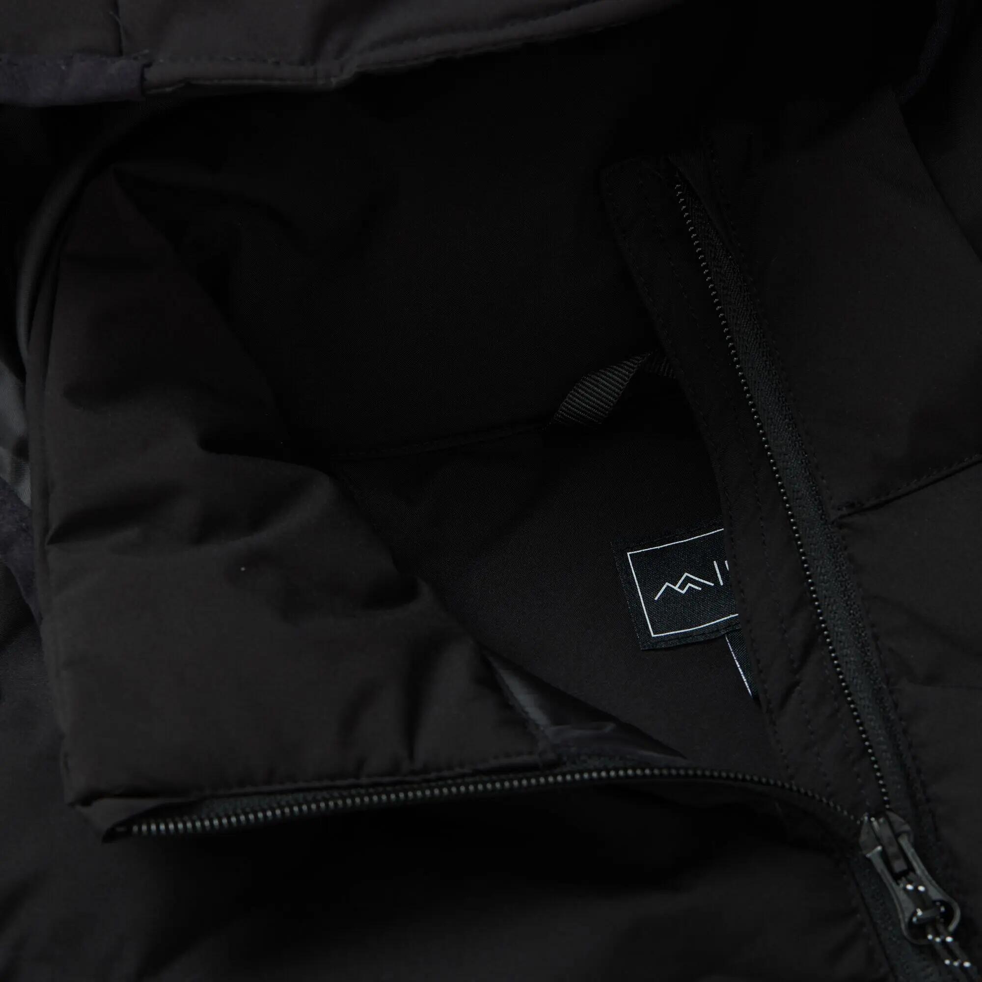 Veste Rembourrée À Capuche Motif/style Uni DEYLA Femme (Noir) 4/7