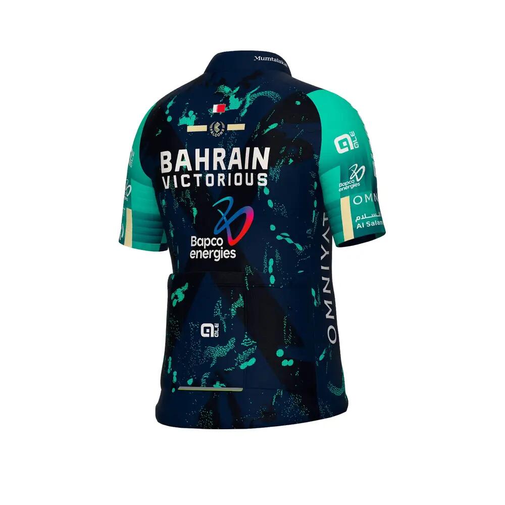 Maillot de cyclisme Alé Bahrain Victorious Bleu 2/2