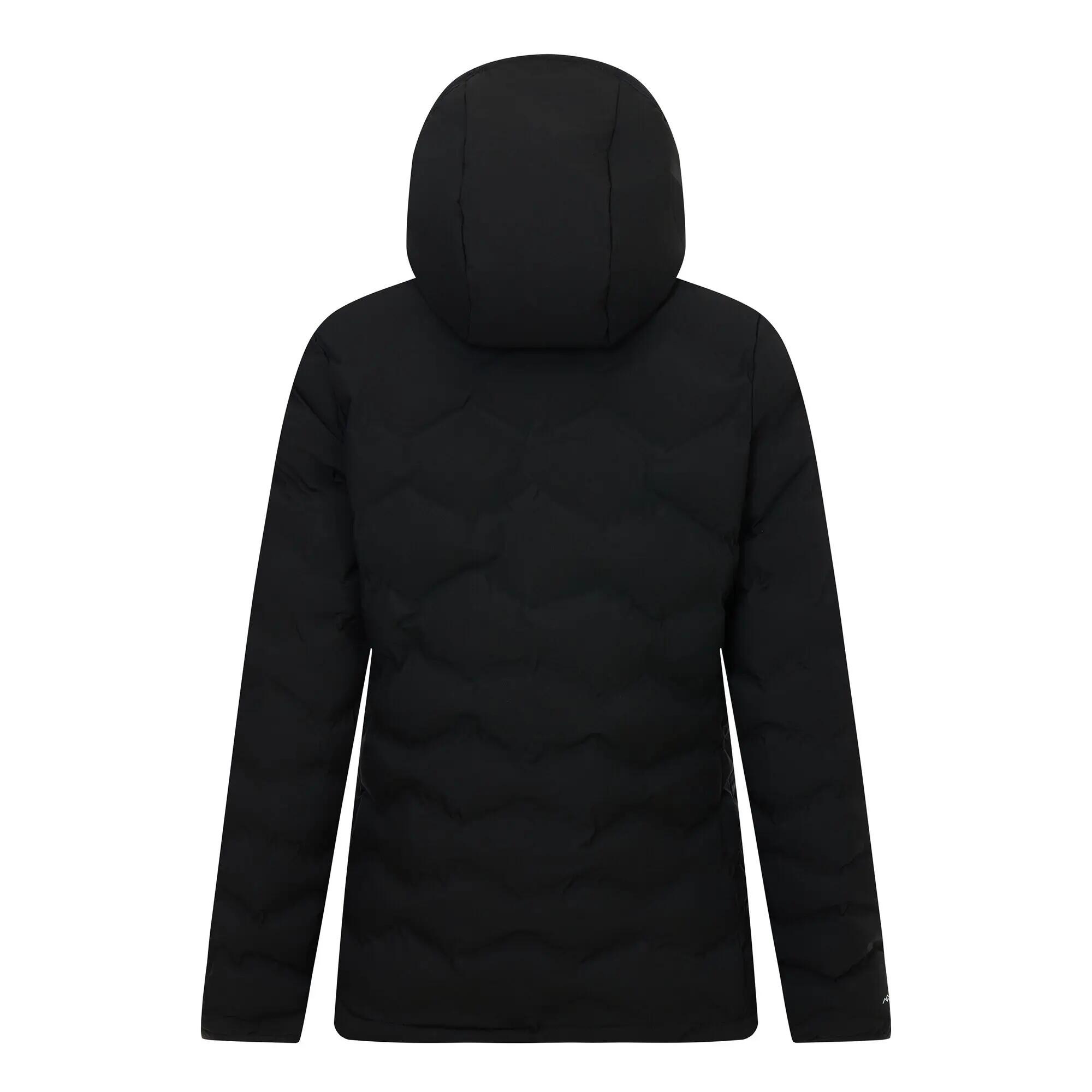 Veste Rembourrée À Capuche Motif/style Uni DEYLA Femme (Noir) 3/7