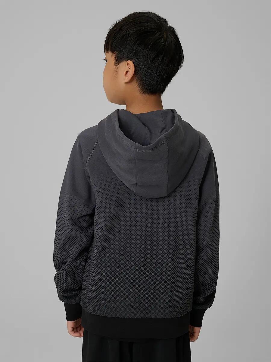 Bluza dresowa regular z kapturem chłopięca 4F 4FJWAW26TSWSM2687 2/7