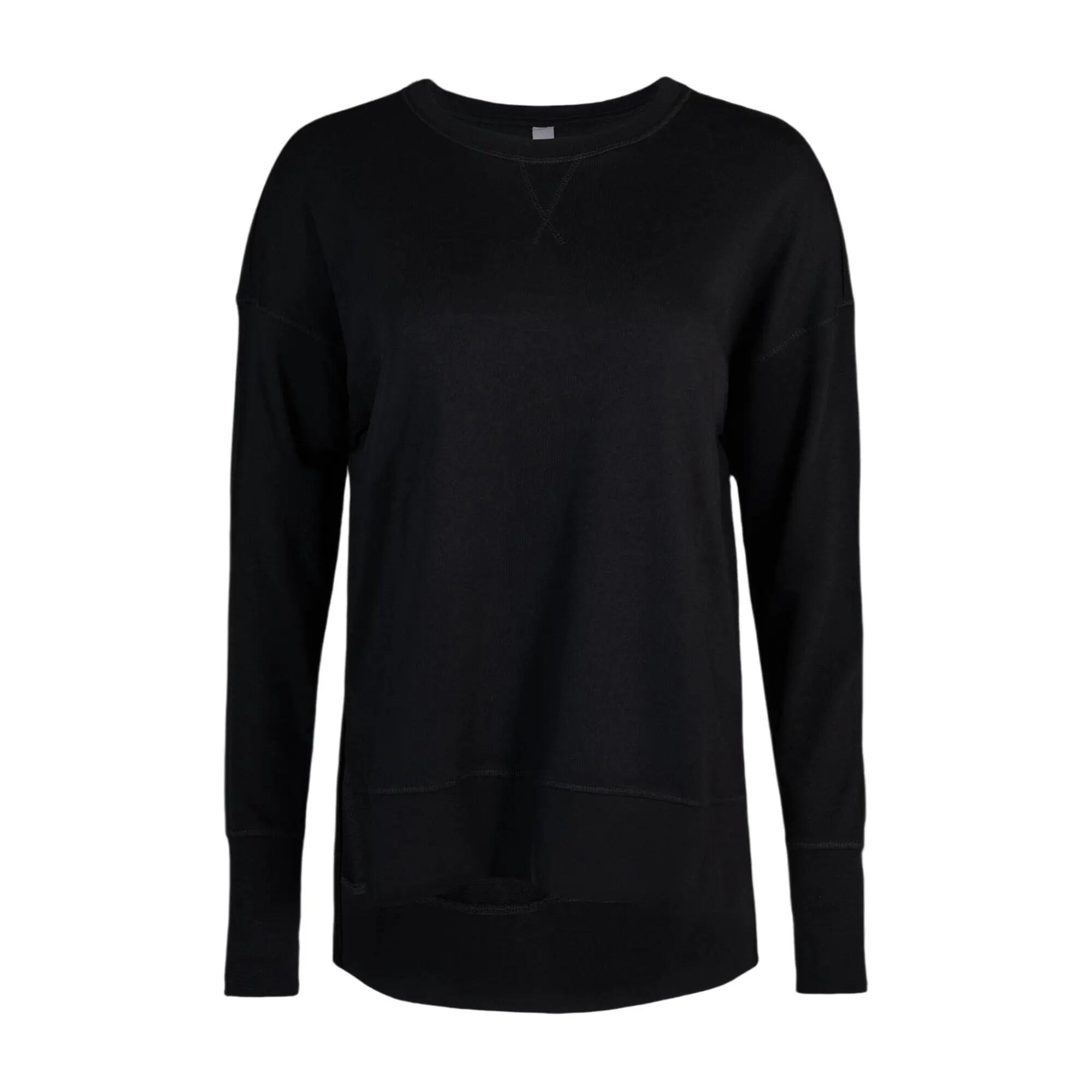 Sweat Motif/style Long AFTER CLASS Femme (Noir) 2/4