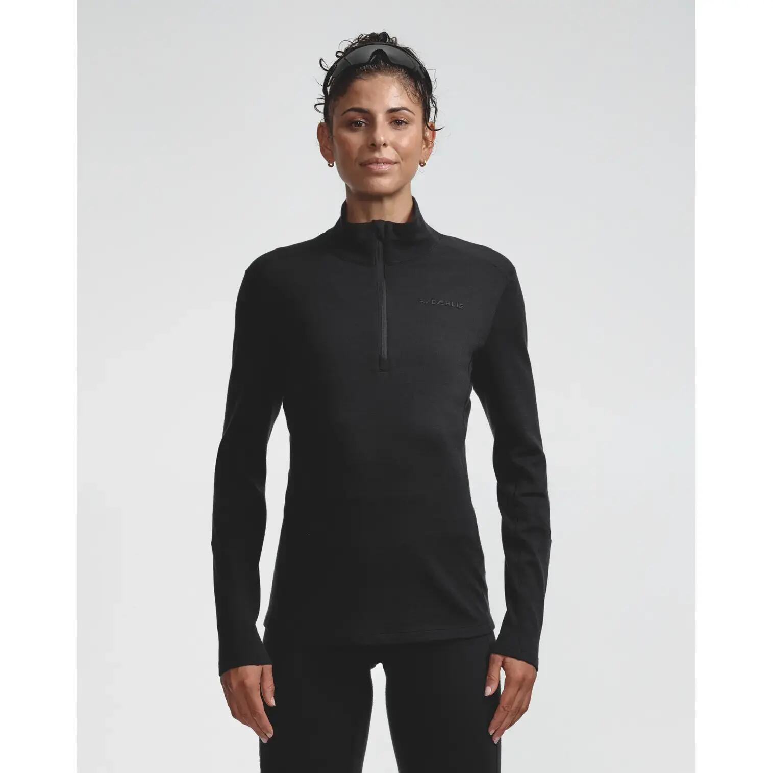 Langarmshirt ½ Zip Damen Daehlie Sportswear Shield 3/4