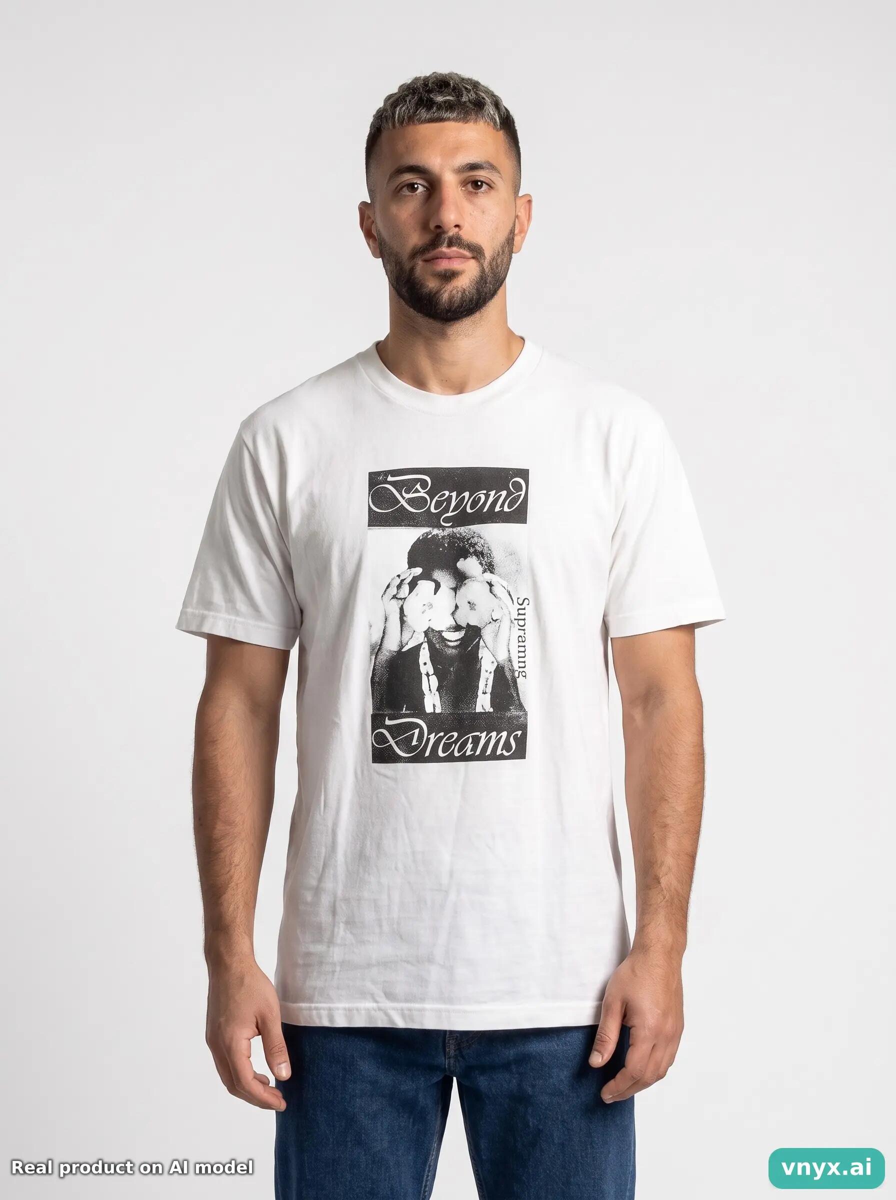 Second Life - Vintage Supreme White T-Shirt Men M 5/5