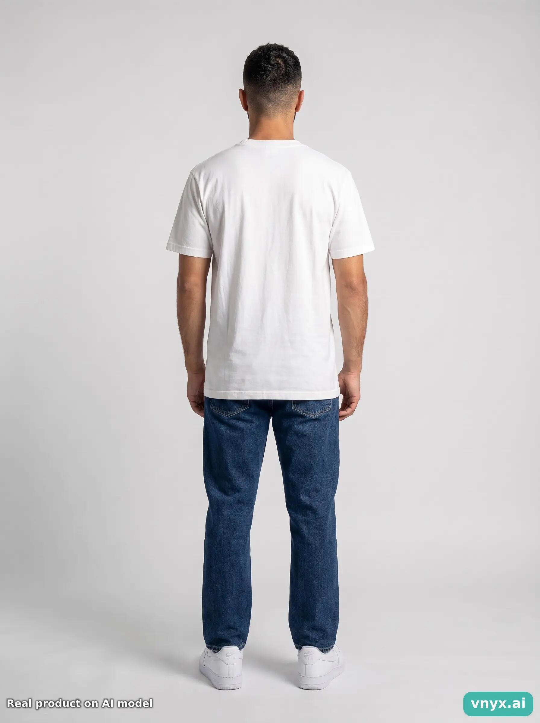 Second Life - Vintage Supreme White T-Shirt Men M 4/5