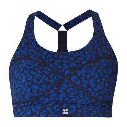 Brassière De Sport Motif/style Imprimé Léopard POWER Femme (Bleu)