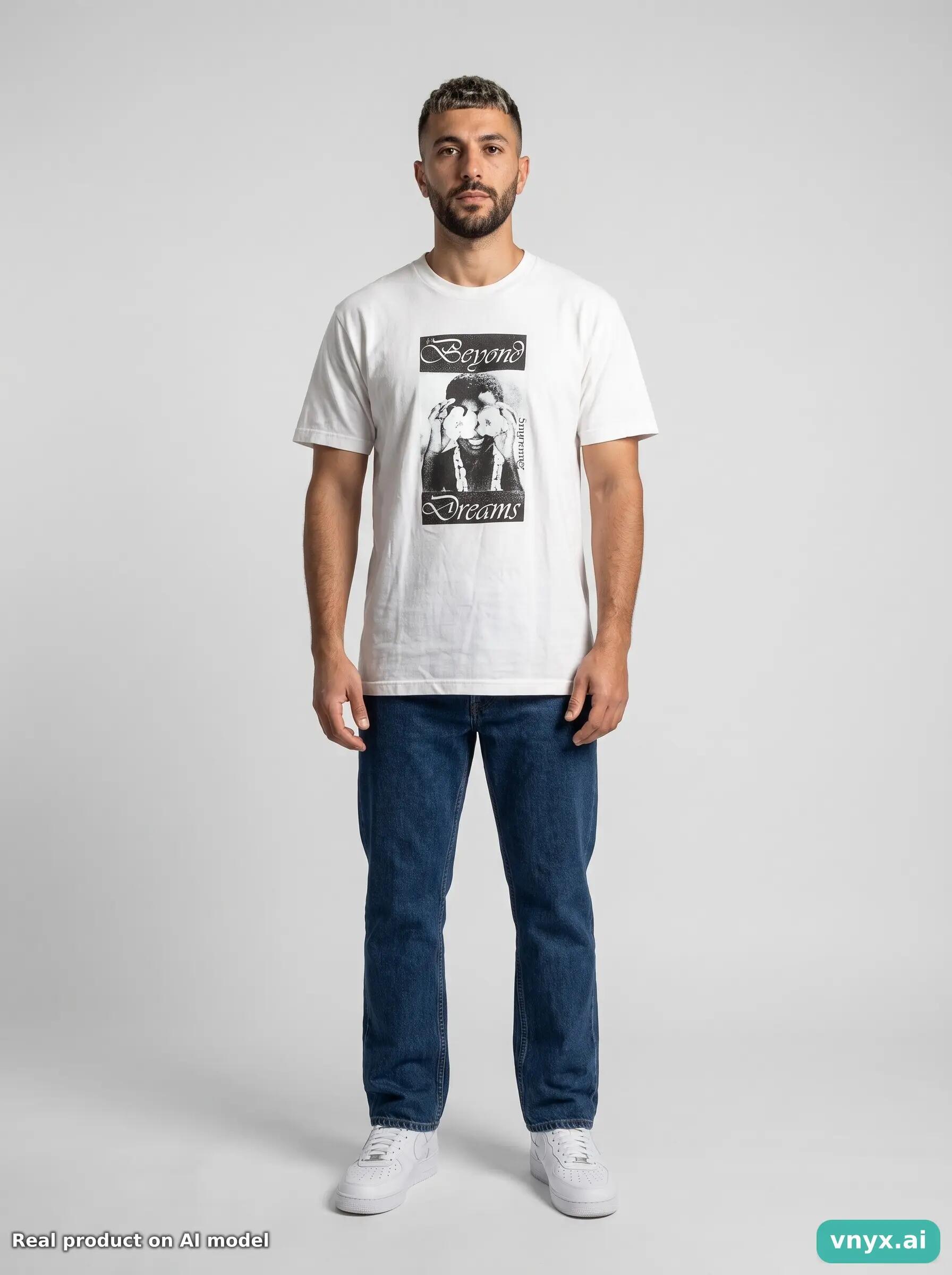 Second Life - Vintage Supreme White T-Shirt Men M 3/5