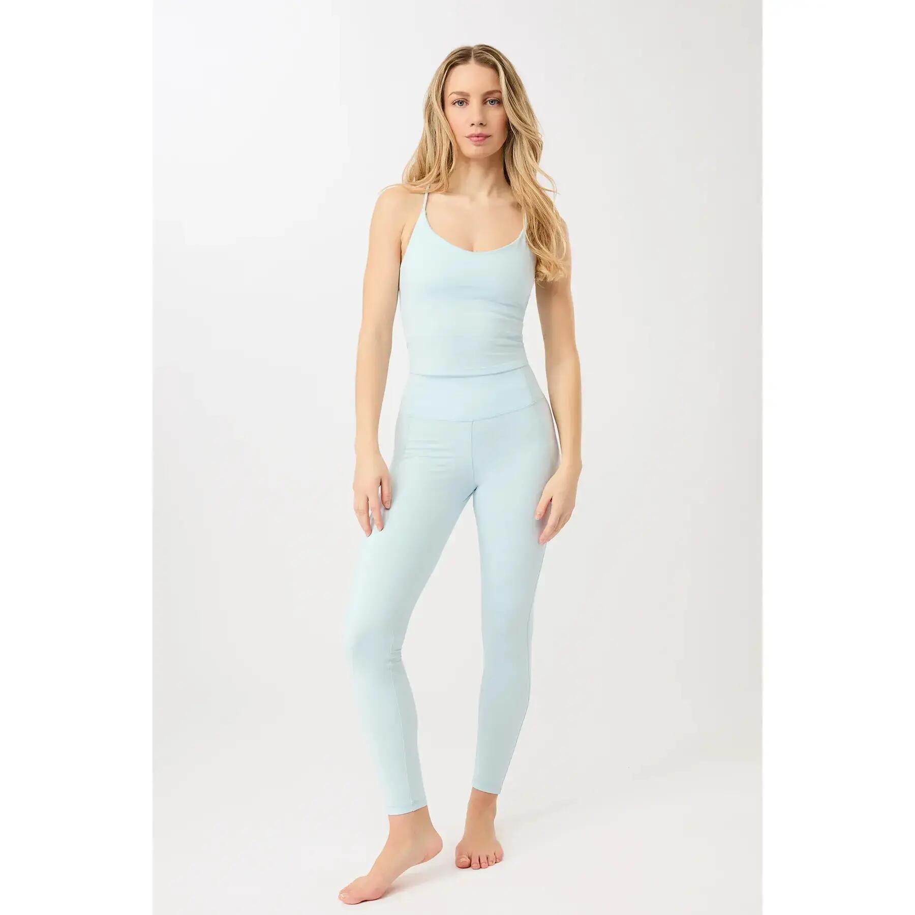 Damen-Top Mandala Cropped Pilates 3/5
