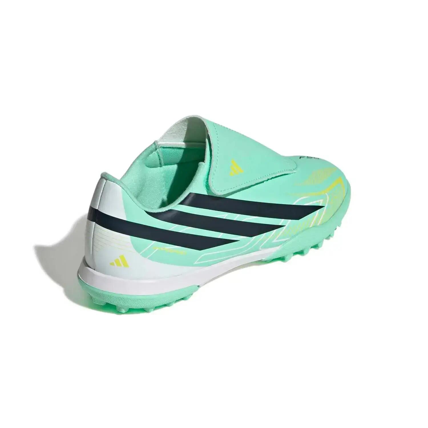 Chaussures de football mini enfant adidas F50 Hyperfast Club Hook and Loop TF 4/6