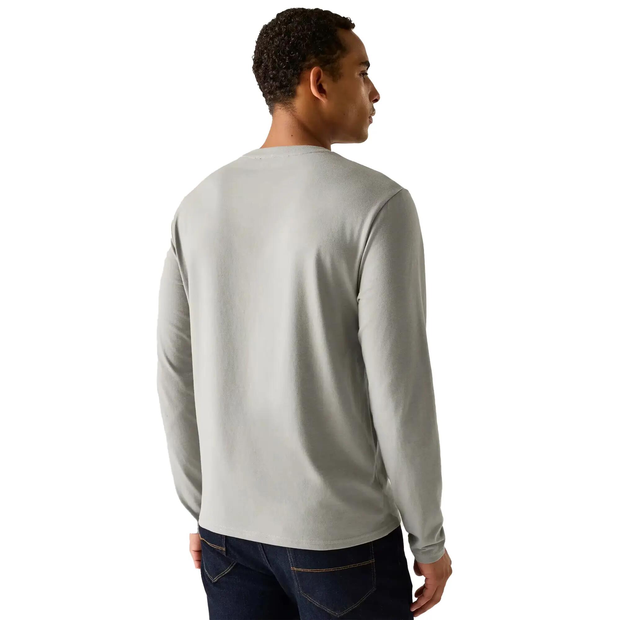 Maylow Mountain Road Tshirt voor heren (Misty Grey) 3/6