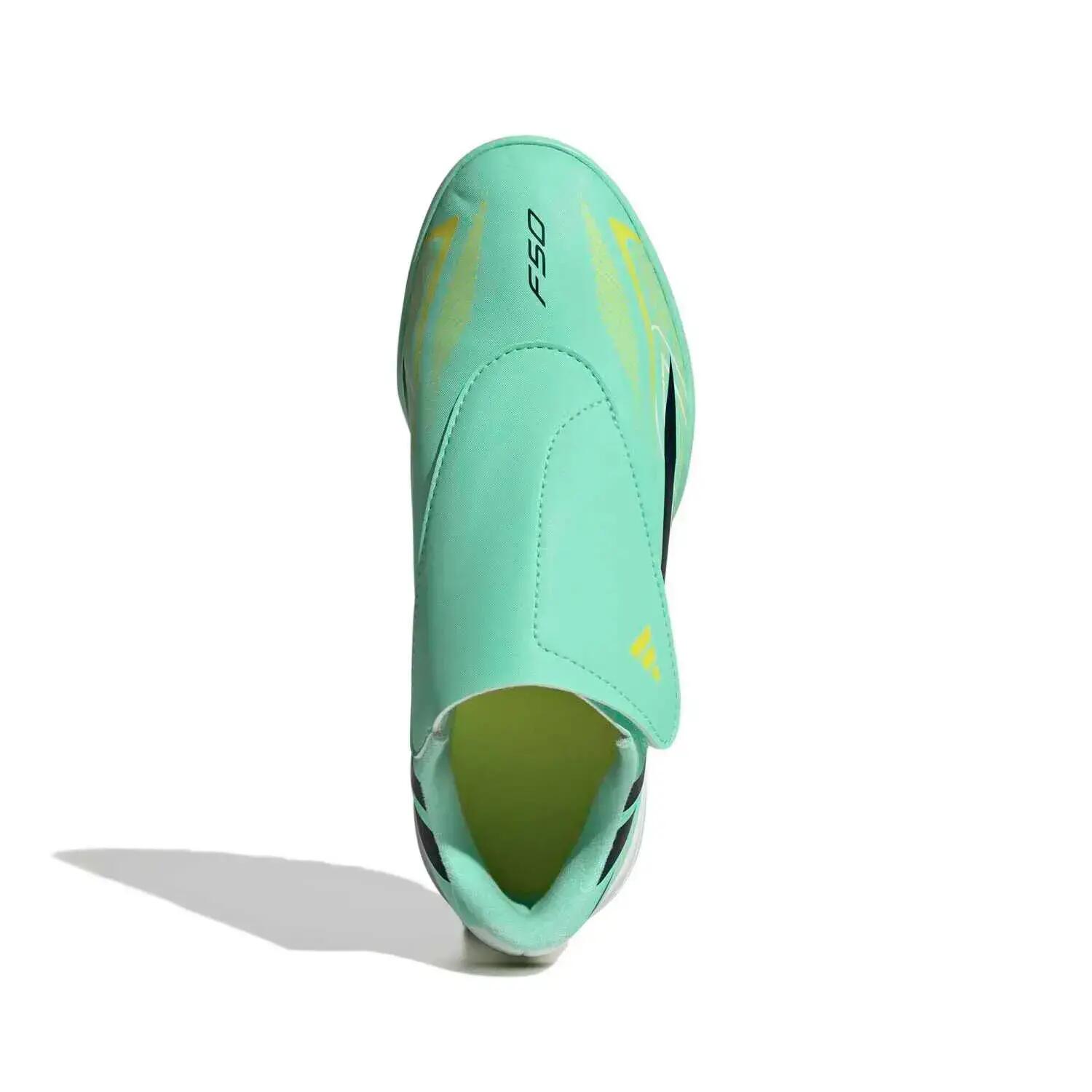 Chaussures de football mini enfant adidas F50 Hyperfast Club Hook and Loop TF 2/6