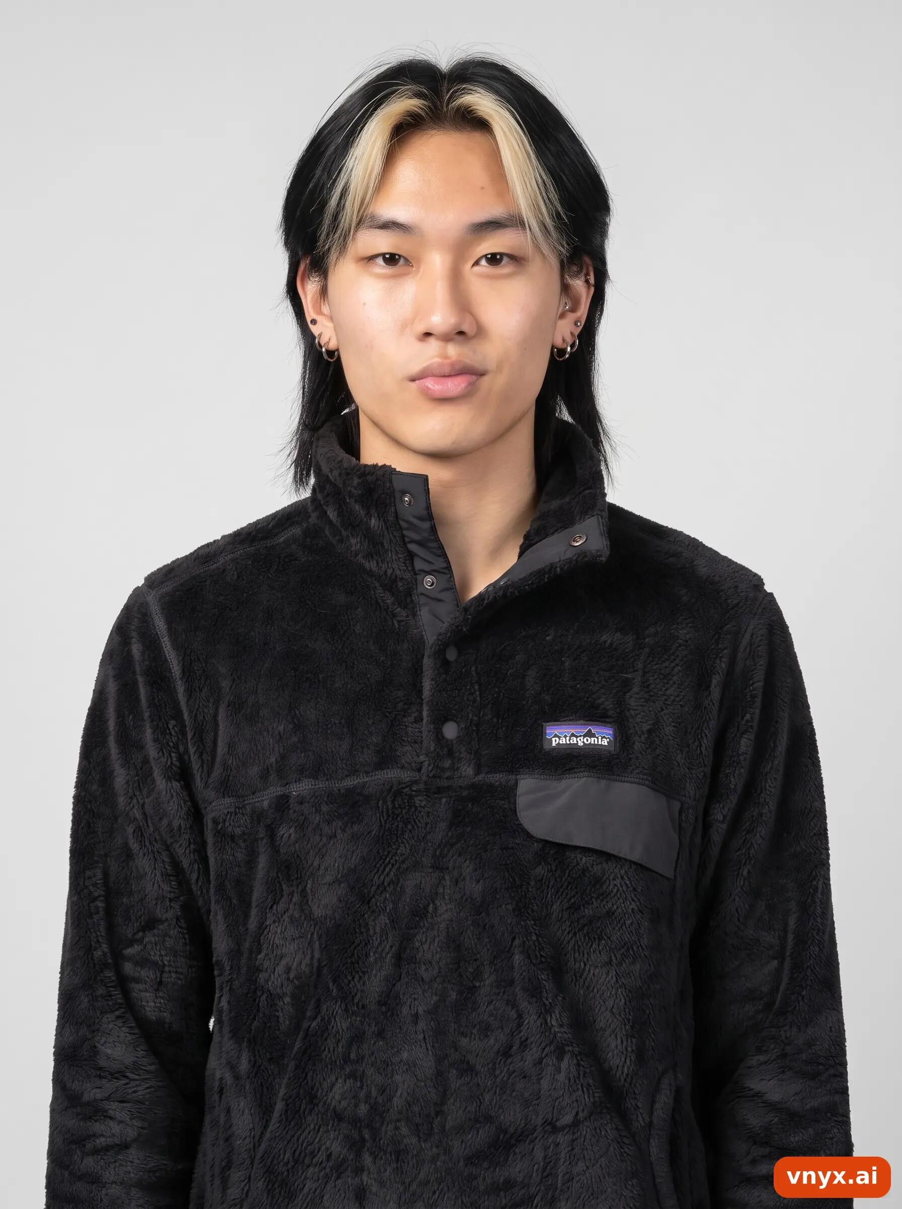 Second Life - Vintage Patagonia Charcoal Hoodie Men M 5/5