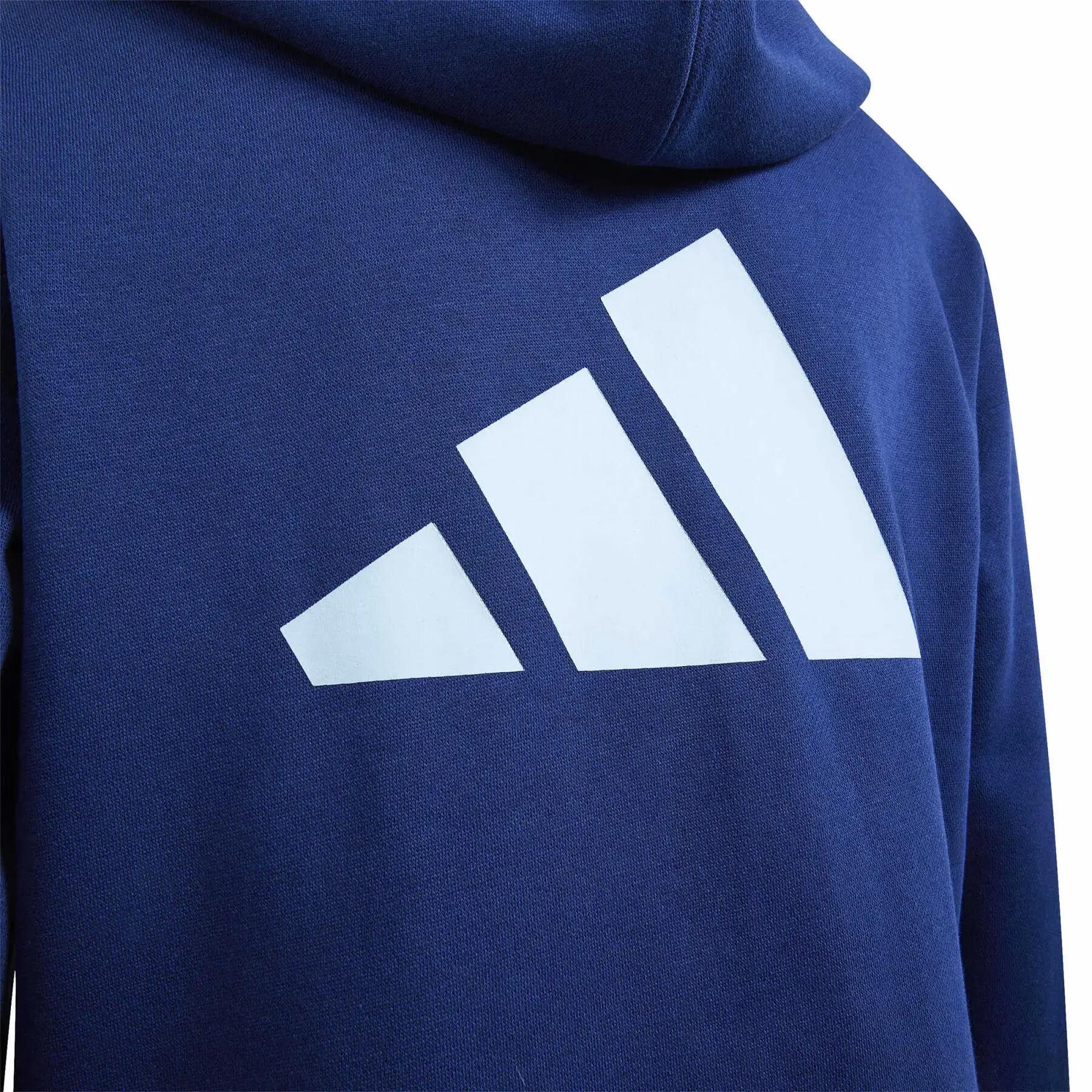 Kinder Kapuzenpullover adidas Color Block 4/5