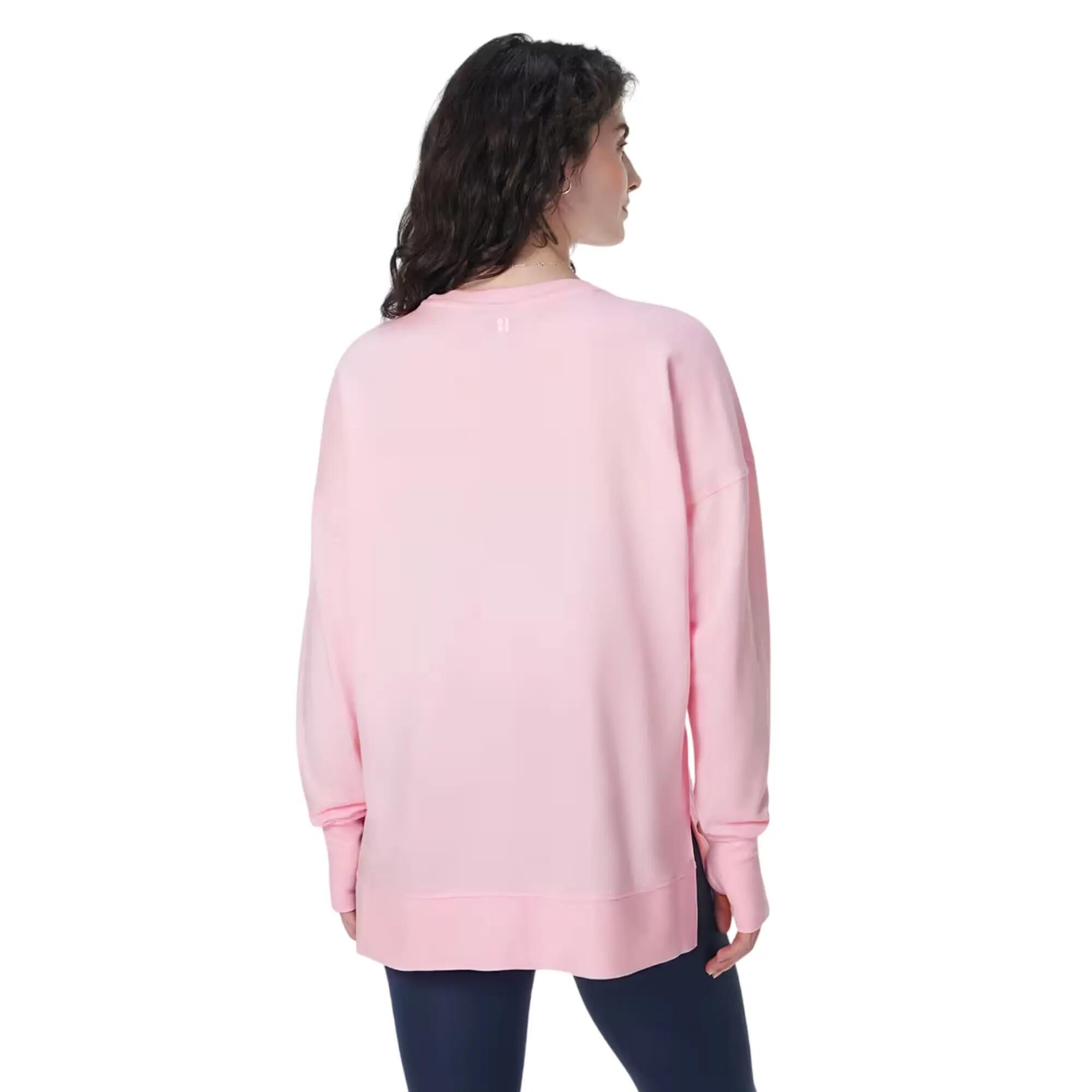 Jersey After Class Diseño Línea Larga para Mujer Nerine rosa 3/4