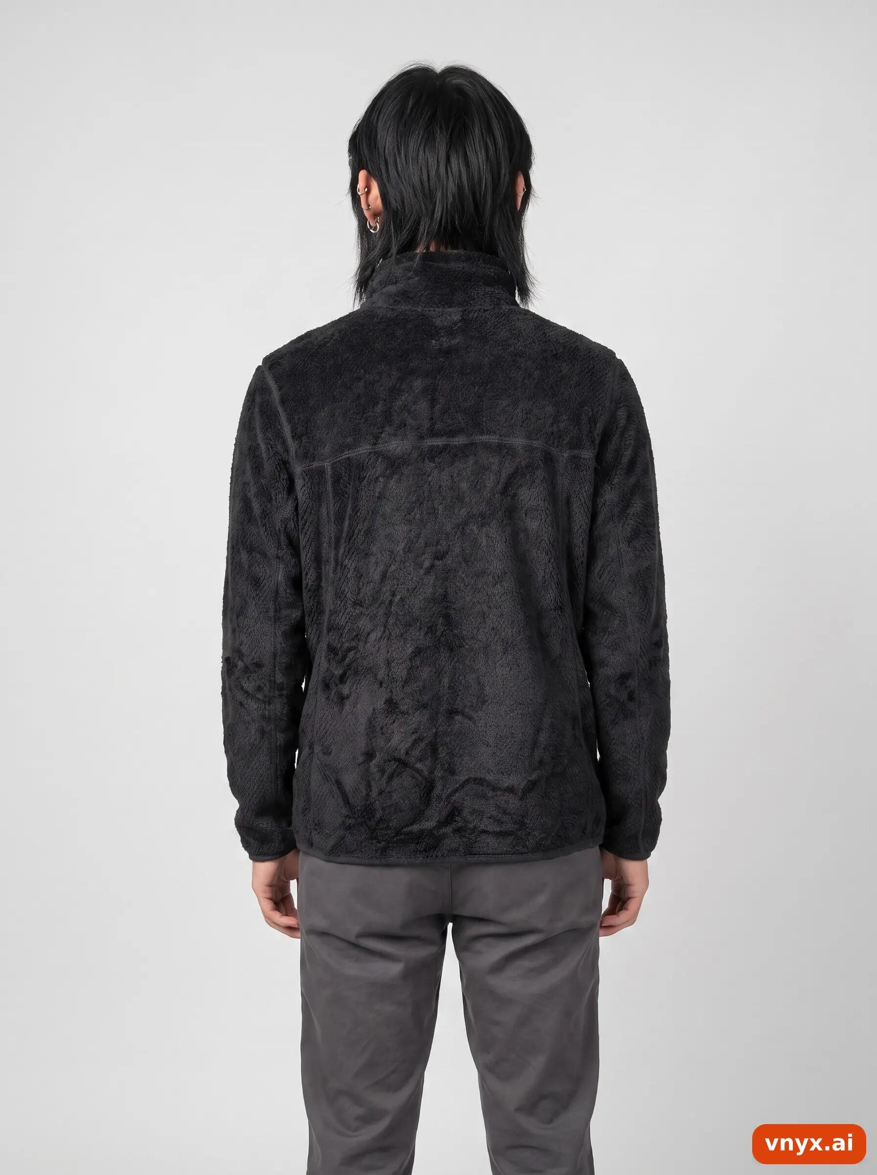 Second Life - Vintage Patagonia Charcoal Hoodie Men M 2/5