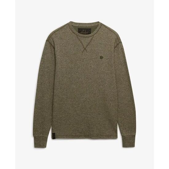 T-shirt manches longues Superdry Slub Waffle