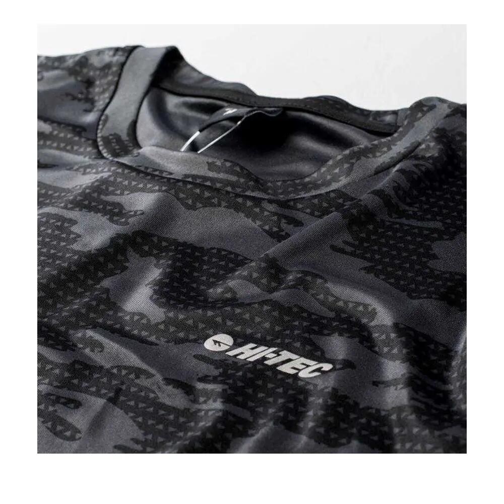 Tricou Drumeții În Natură Hi-Tec Emmon II Camuflaj Bărbați 3/3