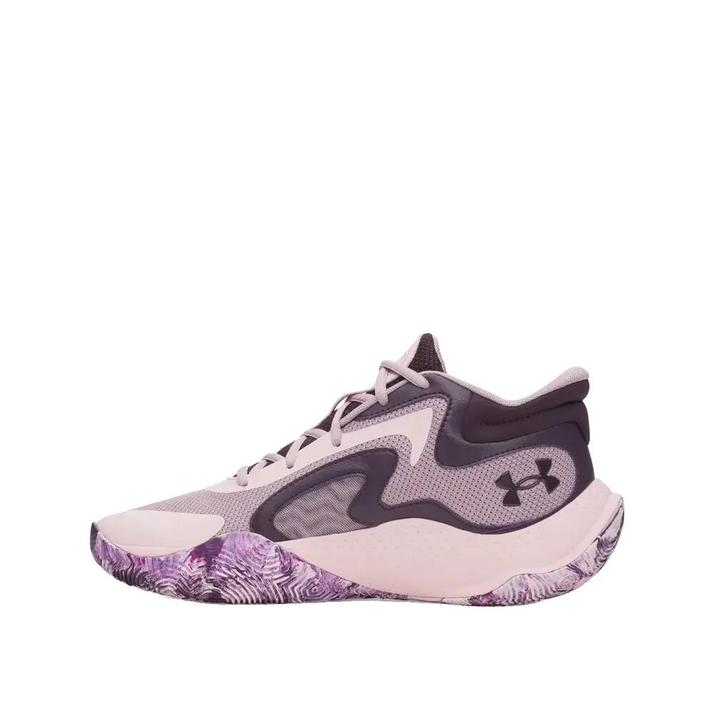 Basketball schoenen Under Armour Jet 25 Paars 3/5