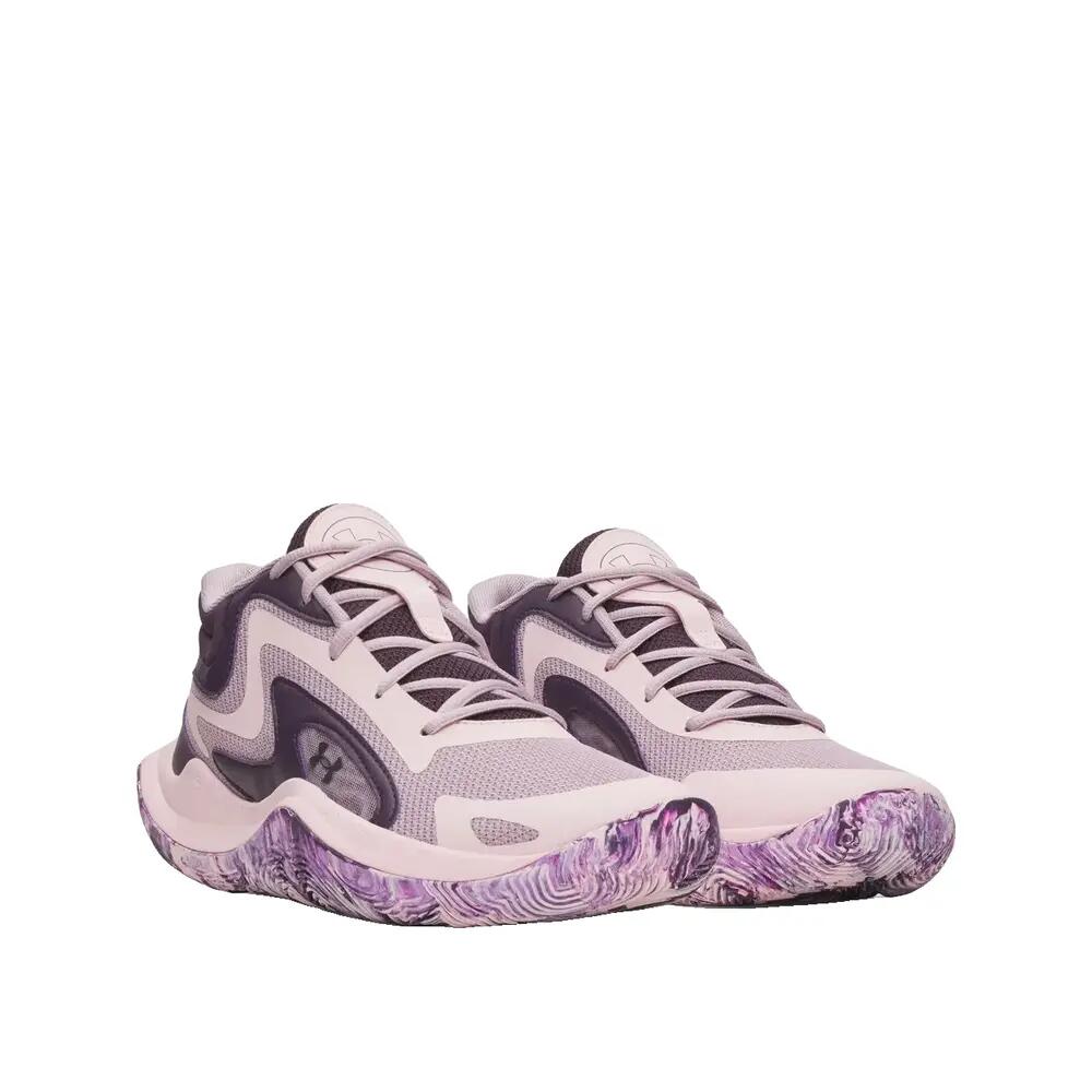 Basketball schoenen Under Armour Jet 25 Paars 2/5