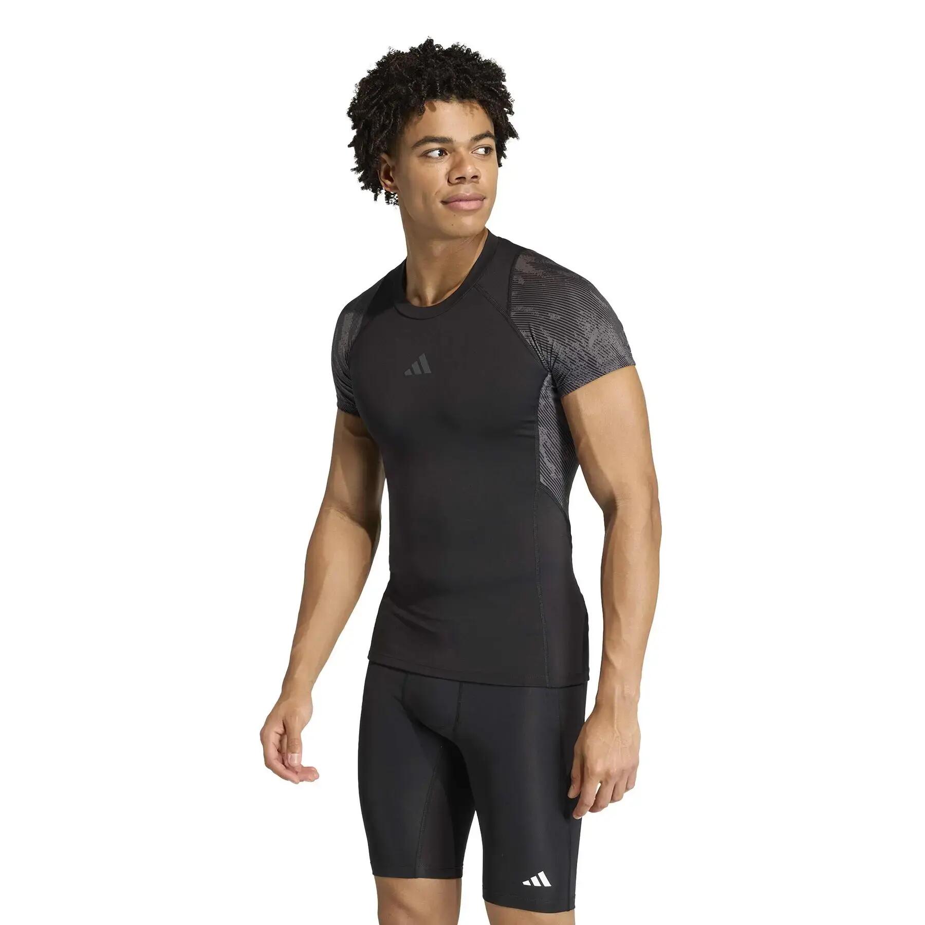 T-shirt adidas Techfit Aop 2/6