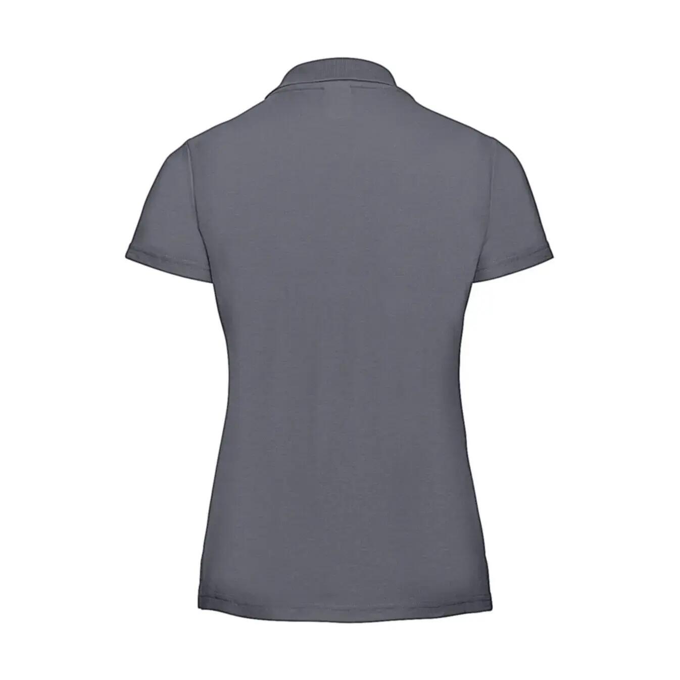 Womens polycotton polo shirt Russell Athletic Classic 2/3
