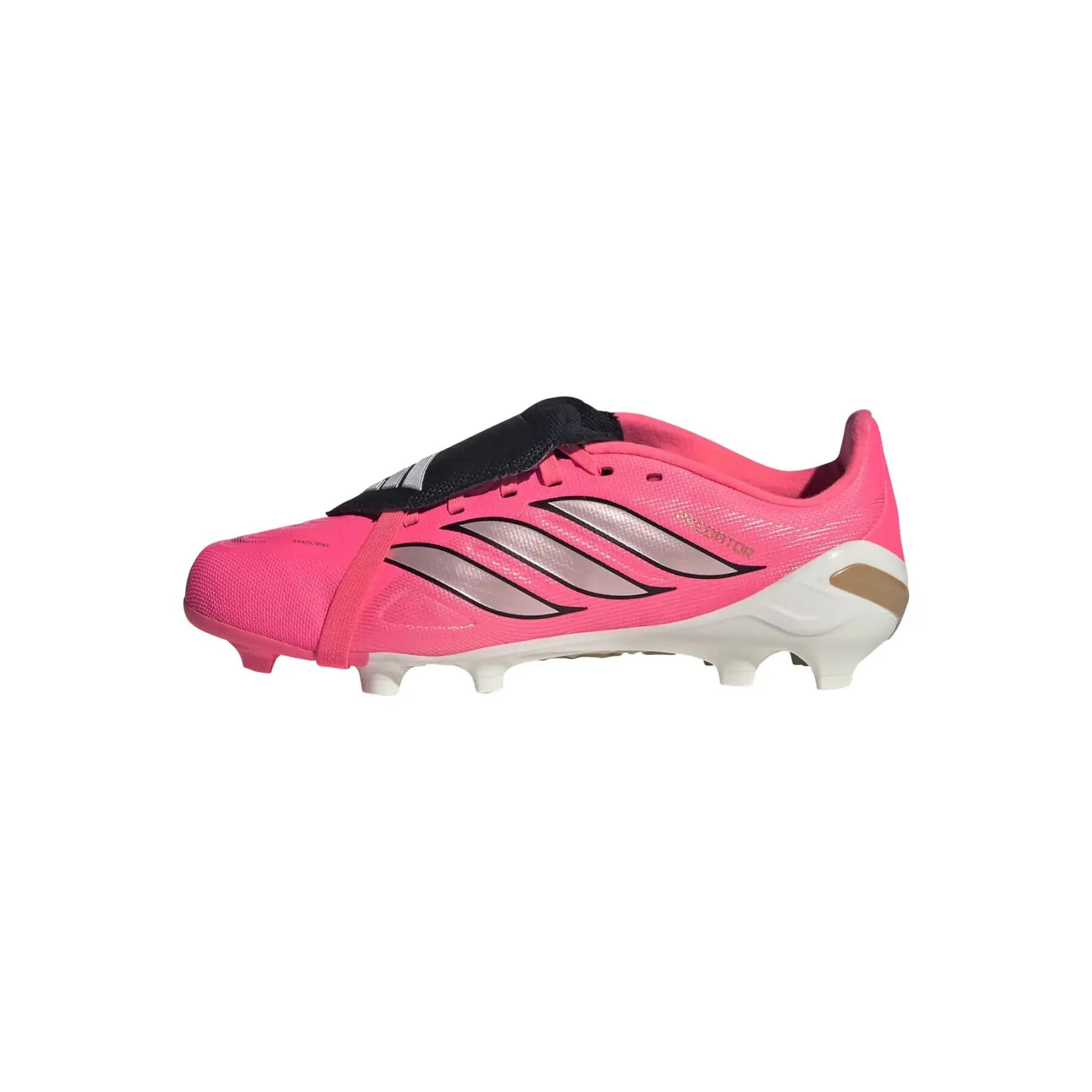 Sapatos de futebol para crianças adidas Predator League FT FG/MG 4/7