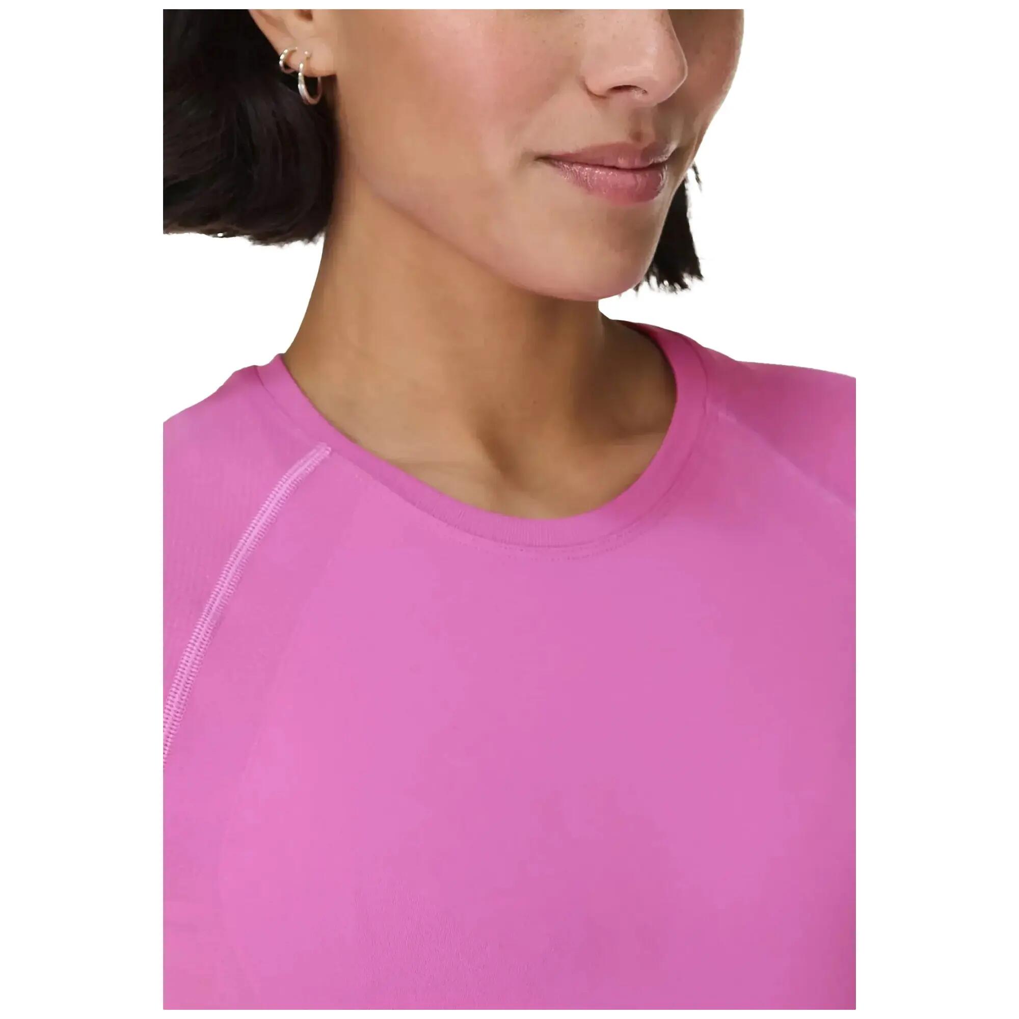 Naadloos Tshirt voor sportieve dames (Allium Pink) 4/4