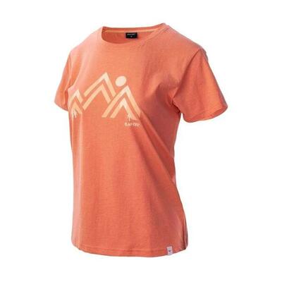 Mari katoenen tshirt voor dames (oranje)