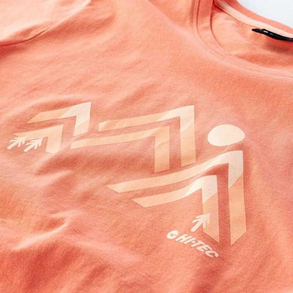 Maglietta Cotone Donna Hi-Tec Mari Arancio 3/3