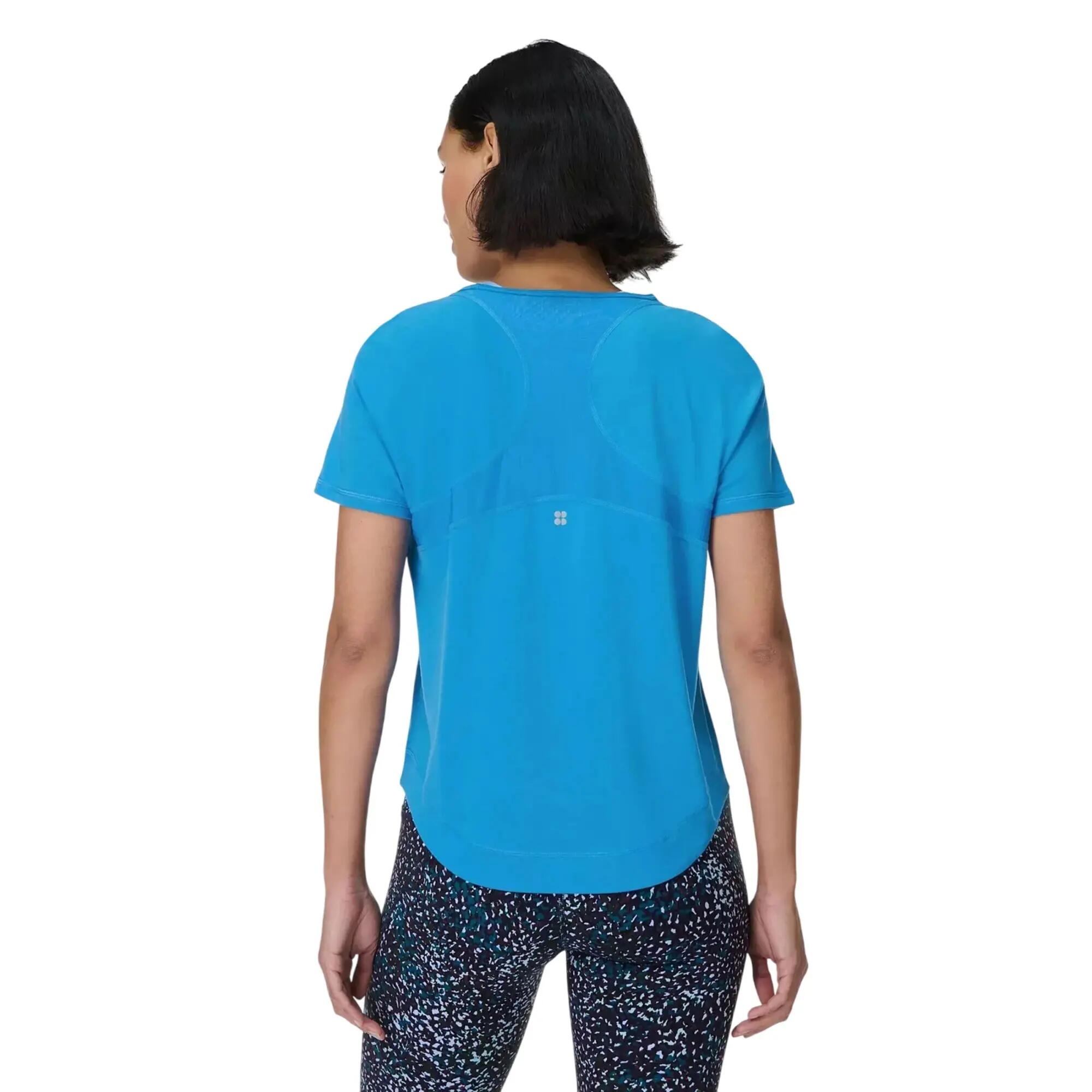 Breathe Easy MeshTshirt voor dames (Blauwe vloed) 3/4
