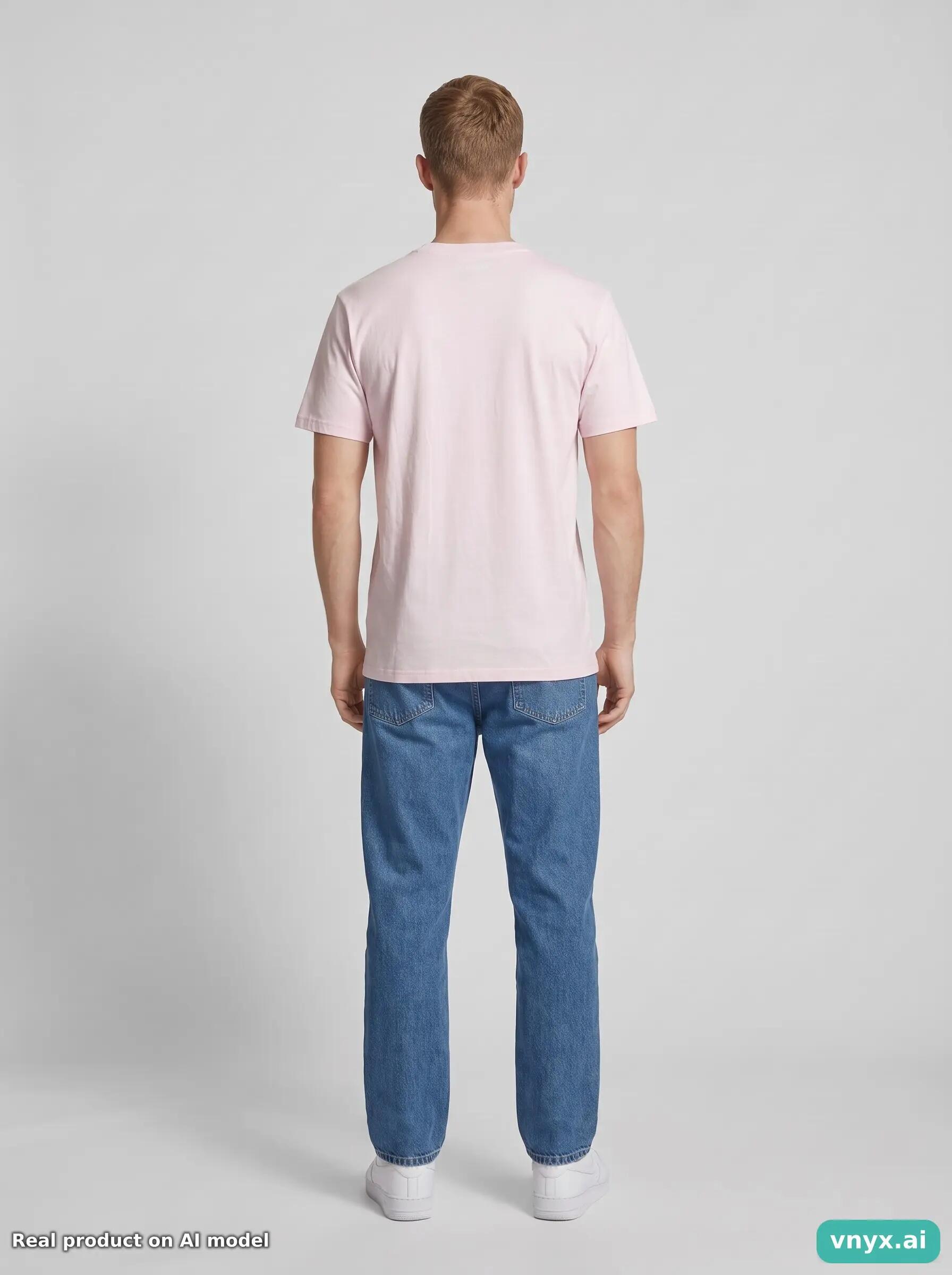 Second Life - Vintage Carhartt Light Pink T-Shirt Men S 4/5