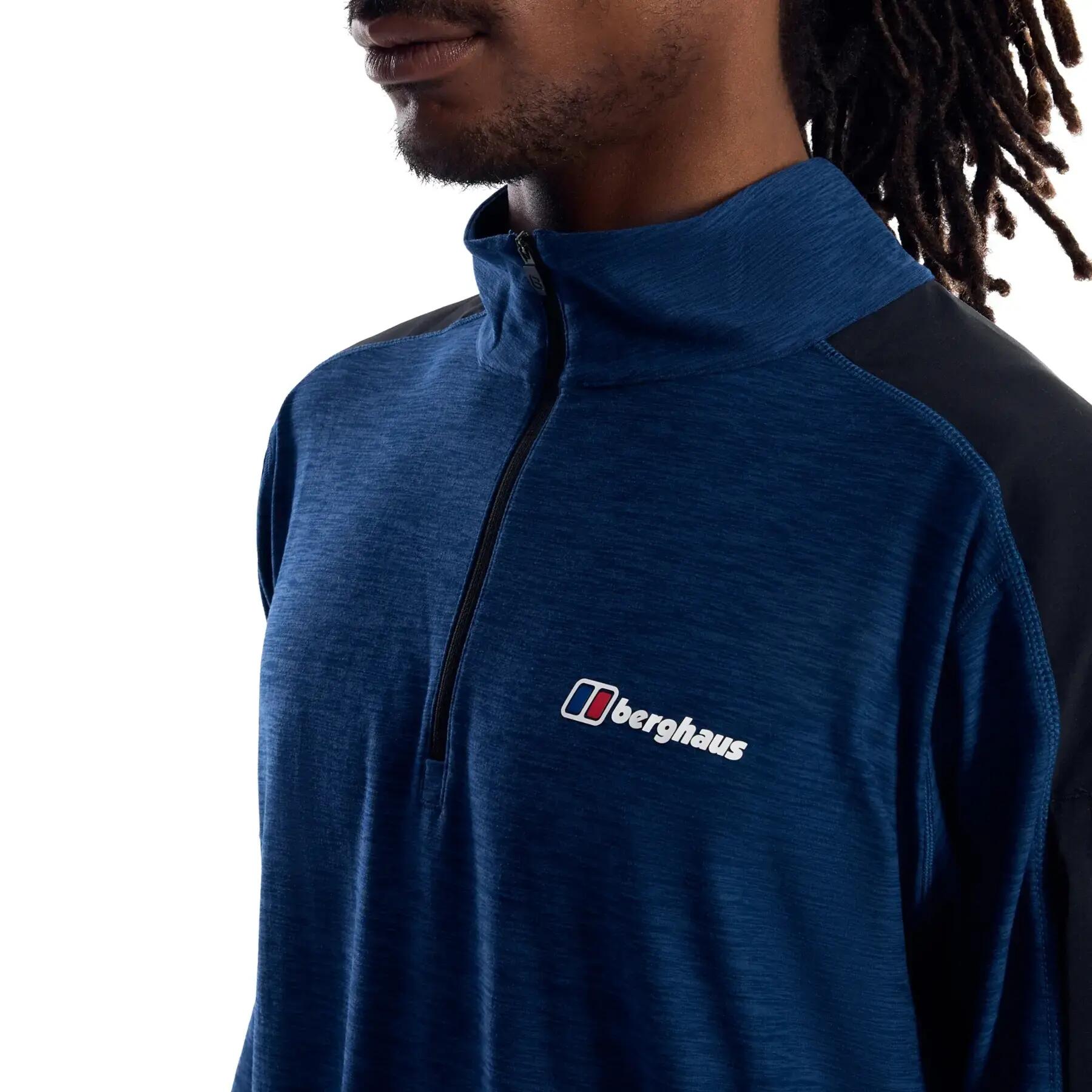 Langarm-T-Shirt ½ Zip Berghaus Farndale+ 6/7