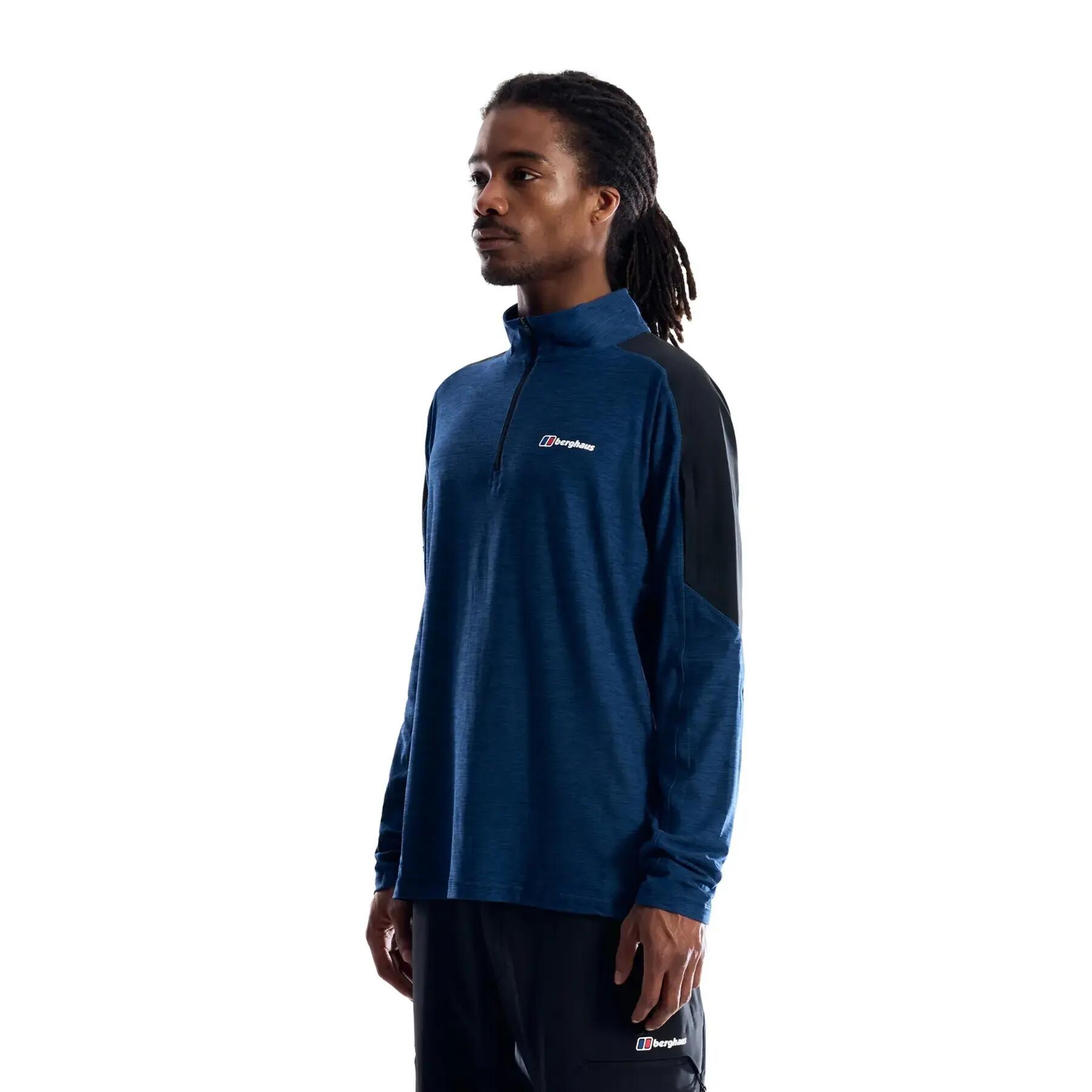 Langarm-T-Shirt ½ Zip Berghaus Farndale+ 5/7
