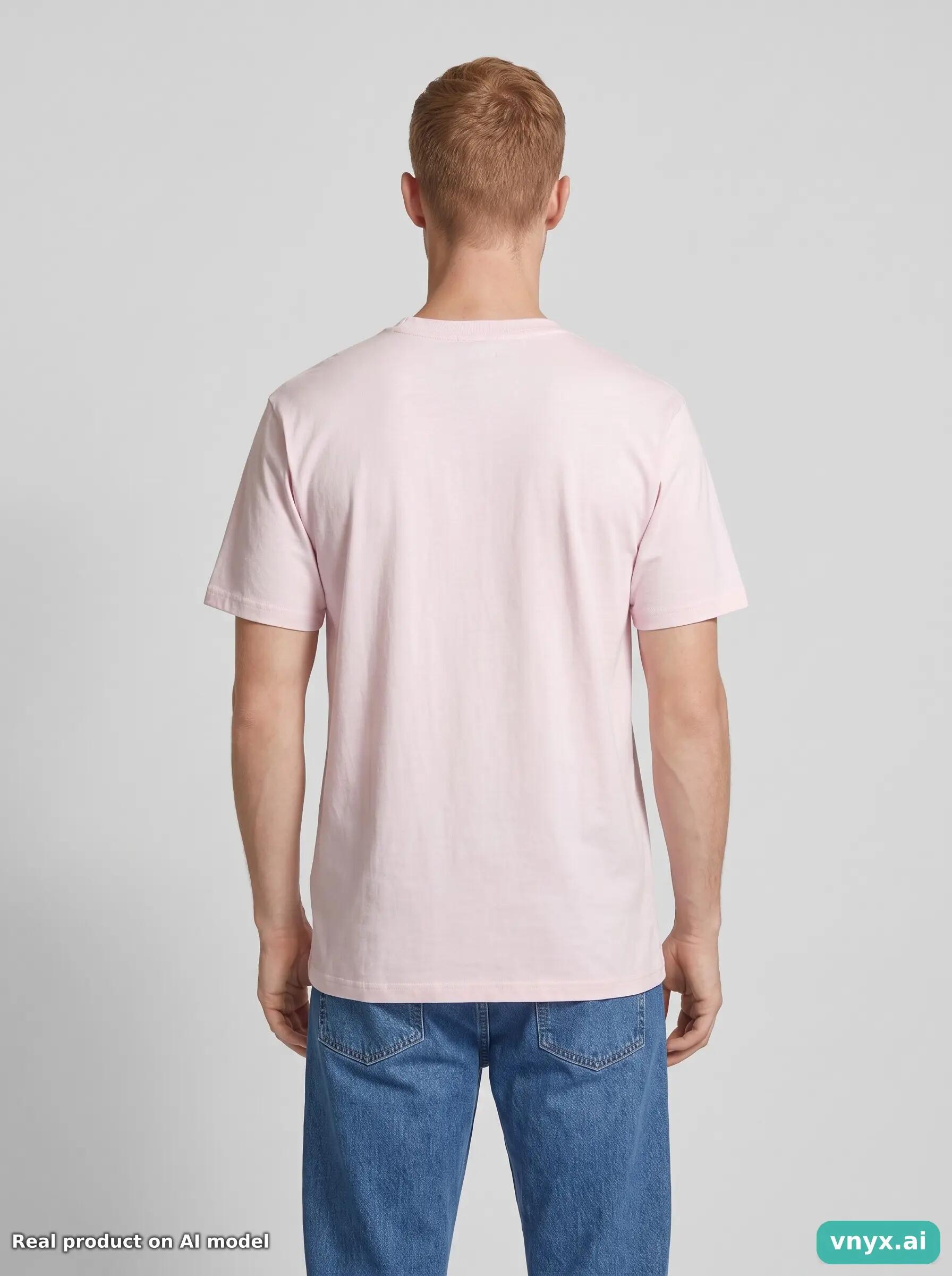 Second Life - Vintage Carhartt Light Pink T-Shirt Men S 2/5