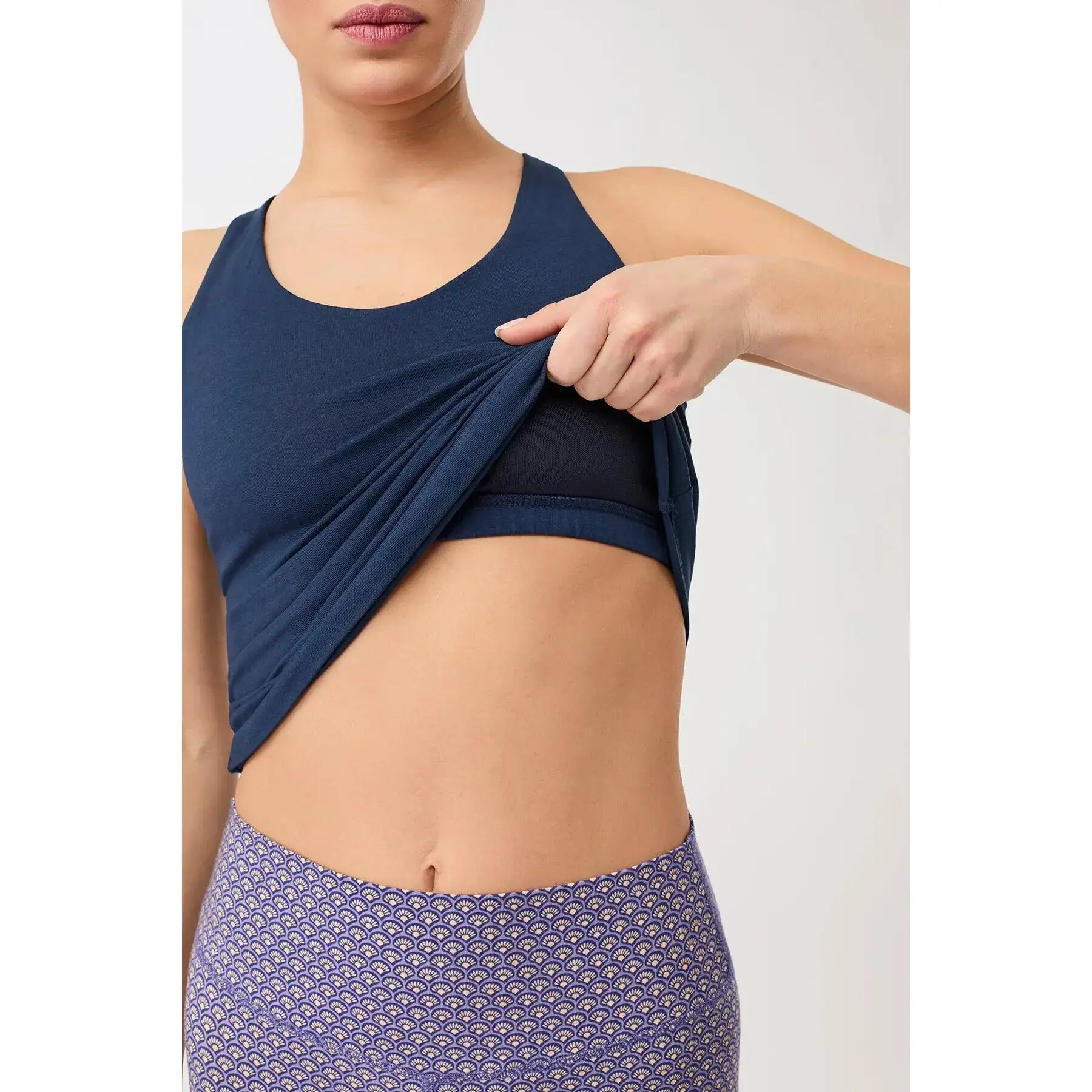 Top de Alças Cruzadas Finas Mulher Mandala All Sports 4/4