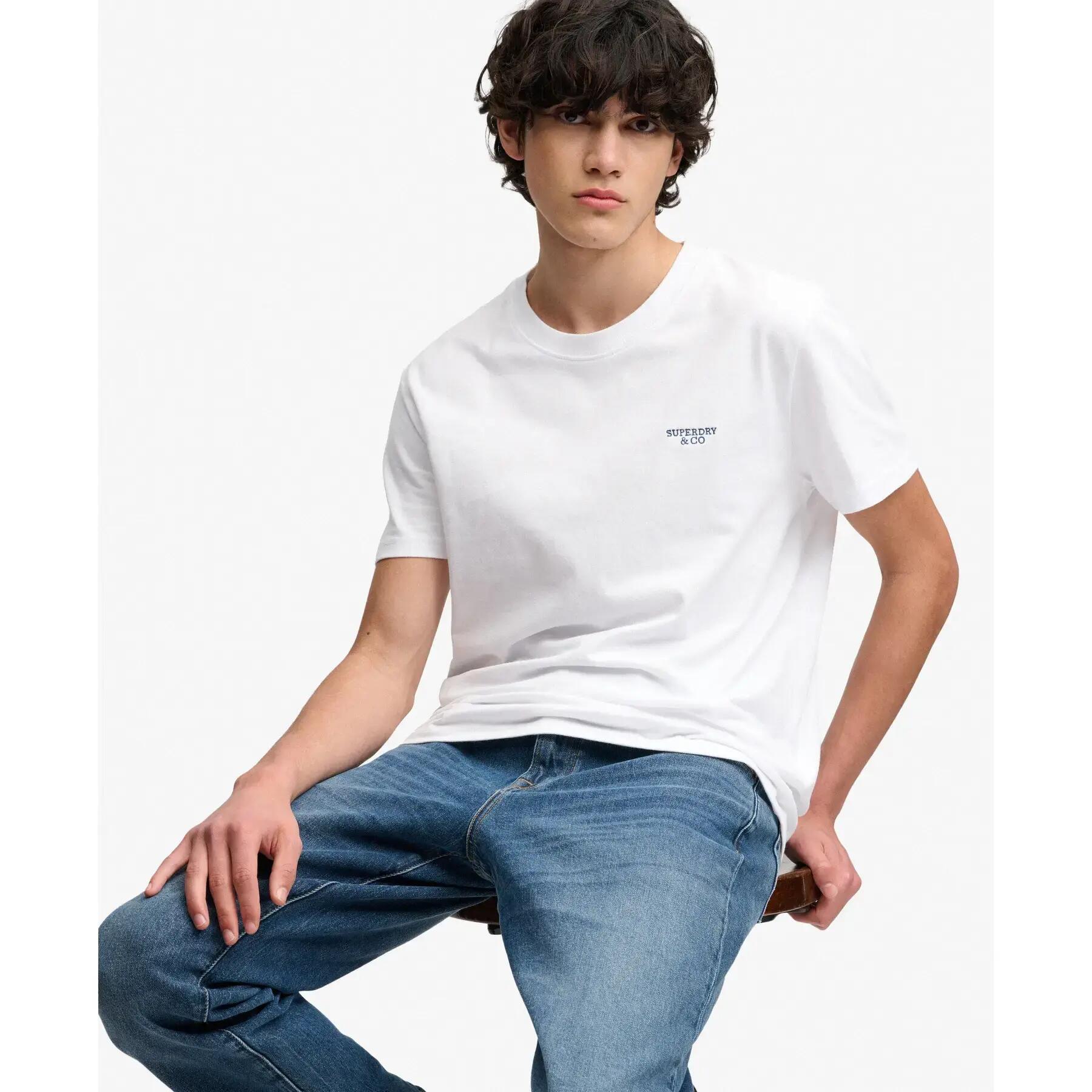 T-Shirt Superdry Essential Stacked 2/5