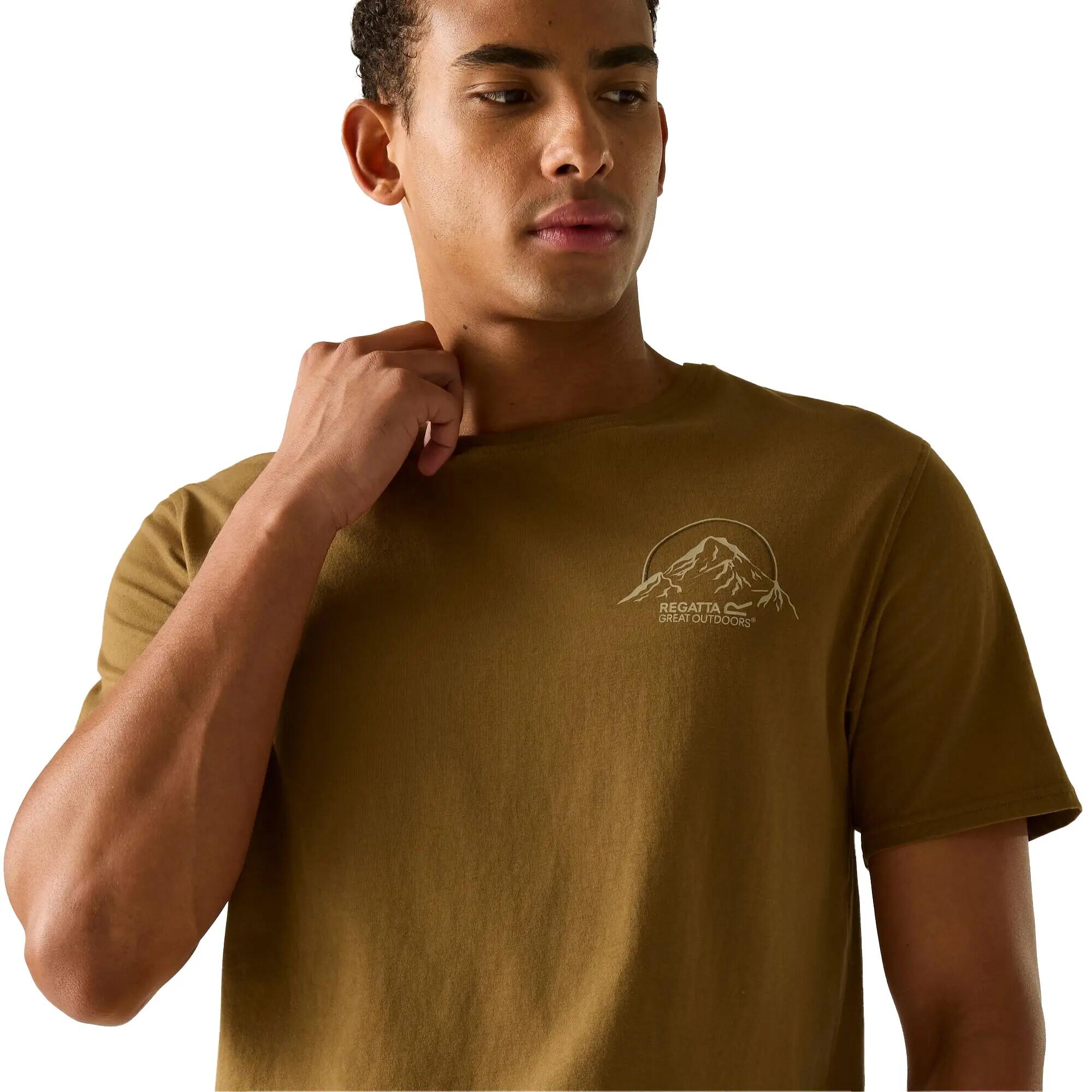 T-shirt Męski Nadruk Na Plecach Cline IX Original Outdoor 6/7